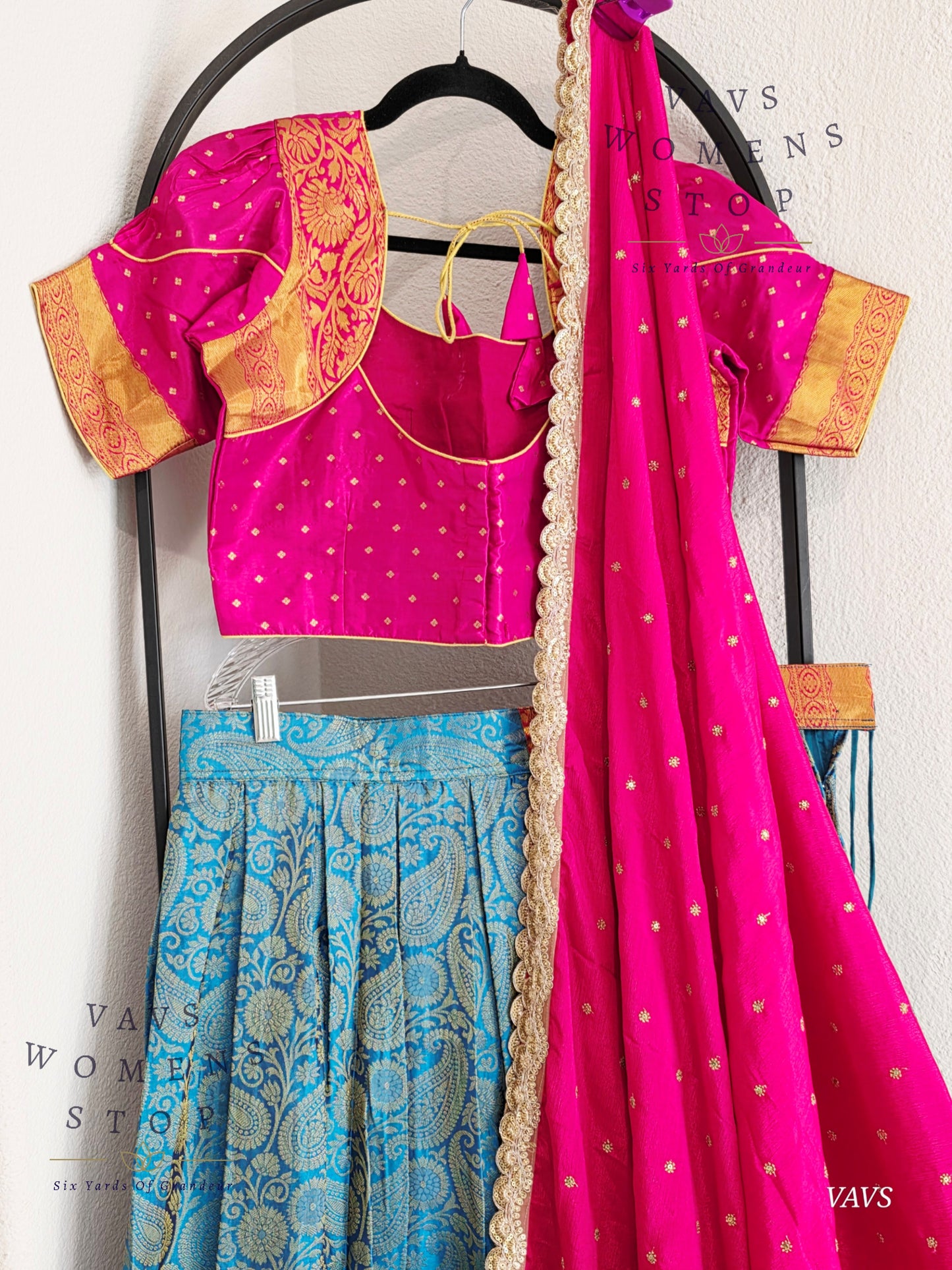 Traditional Half Saree Set