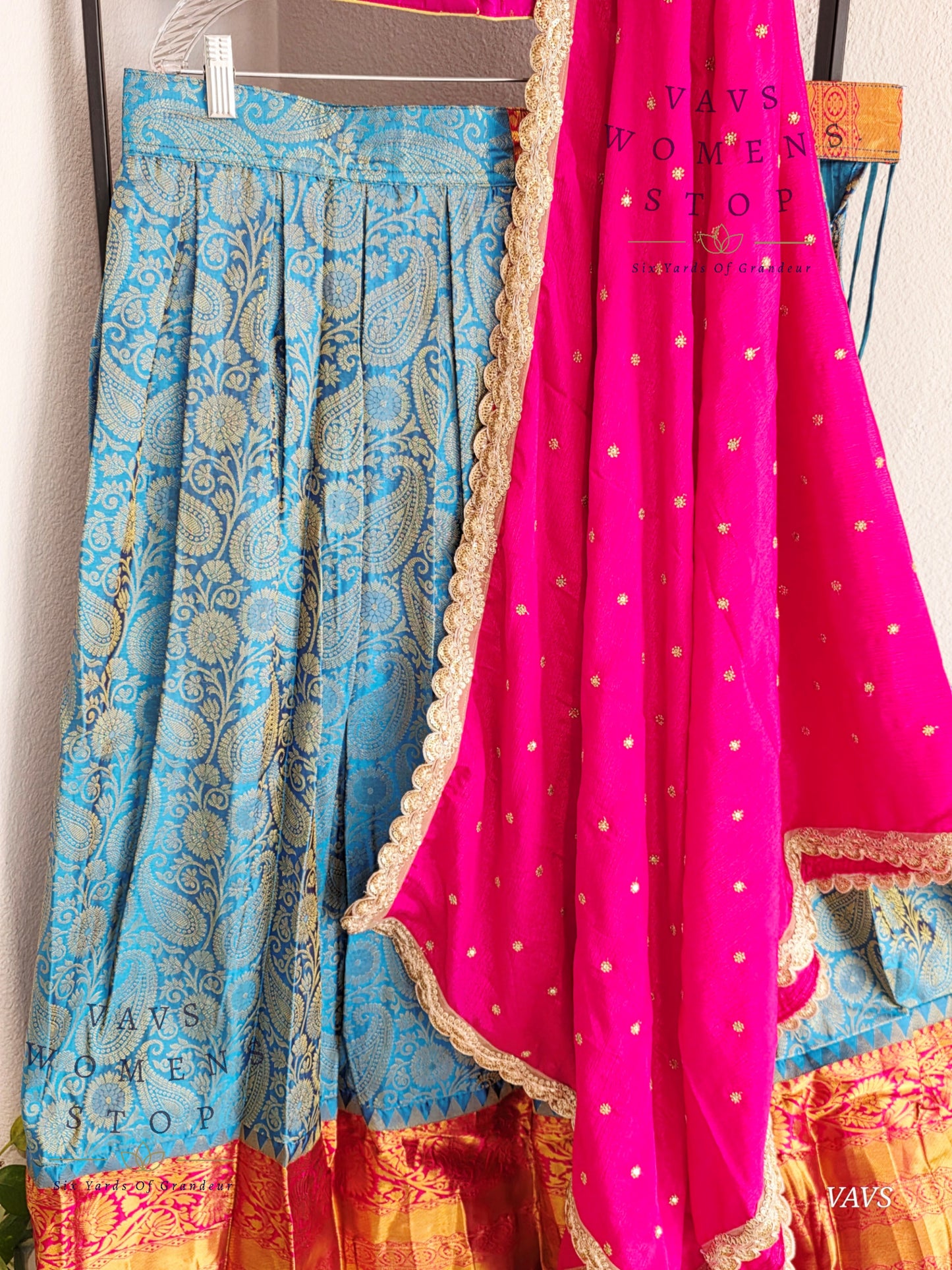 Traditional Half Saree Set