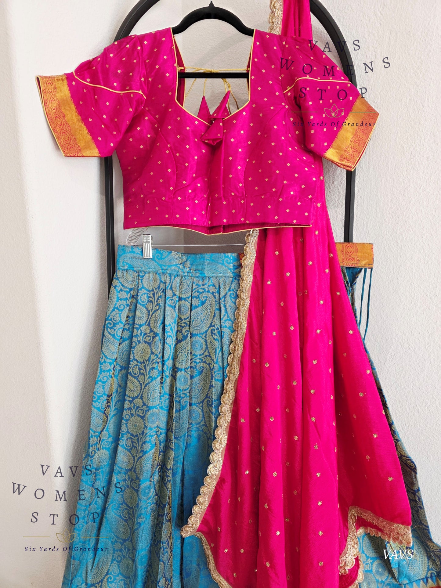 Traditional Half Saree Set