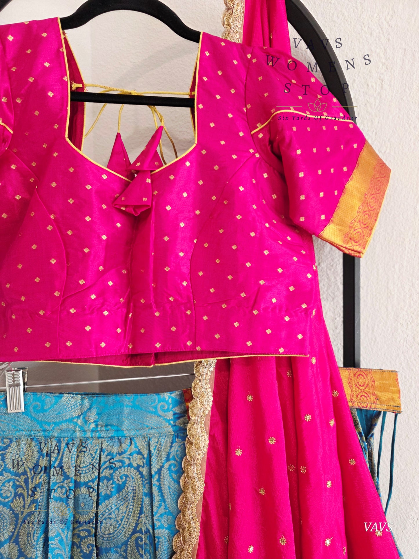 Traditional Half Saree Set