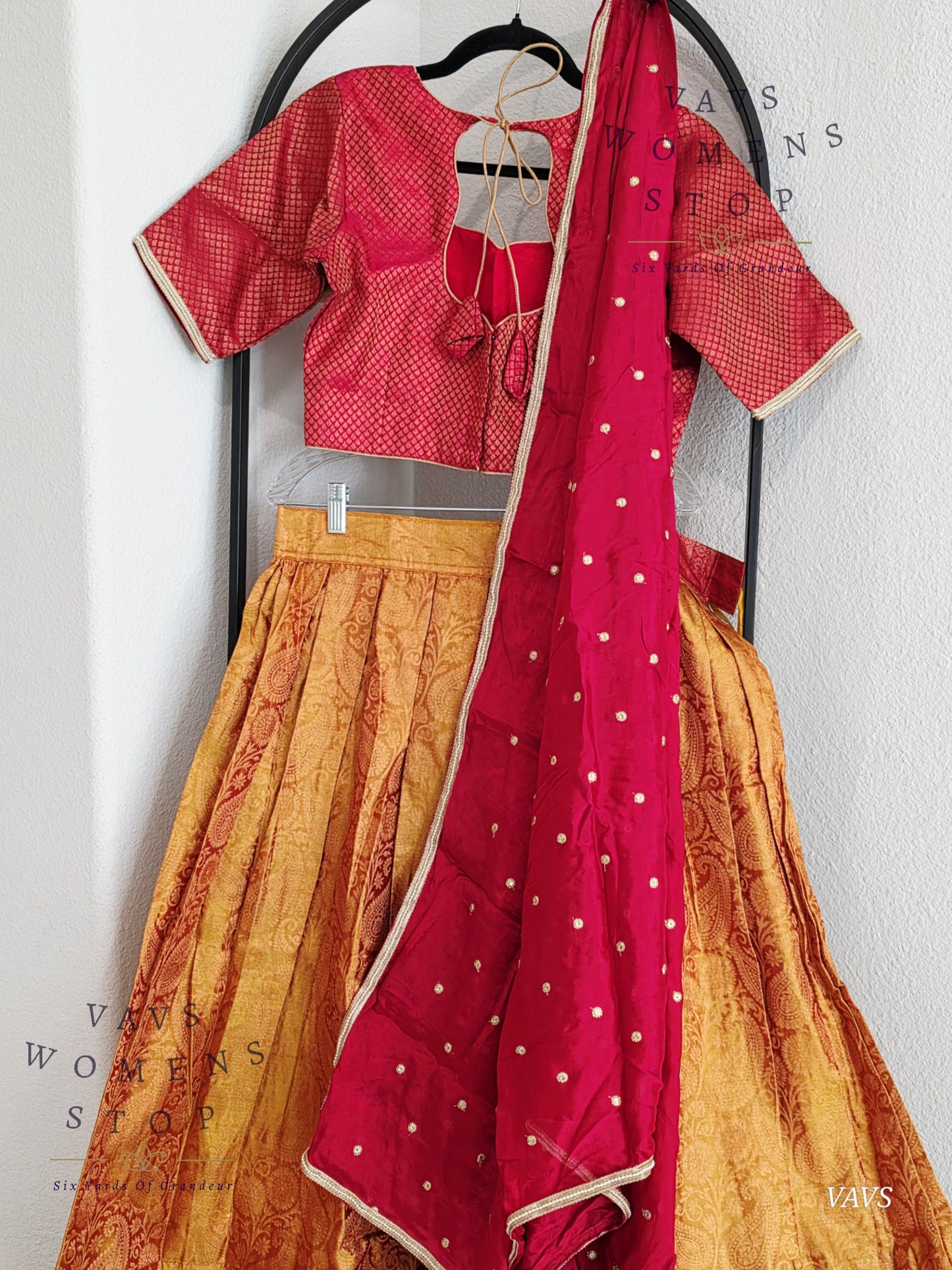 Traditional Half Saree Set