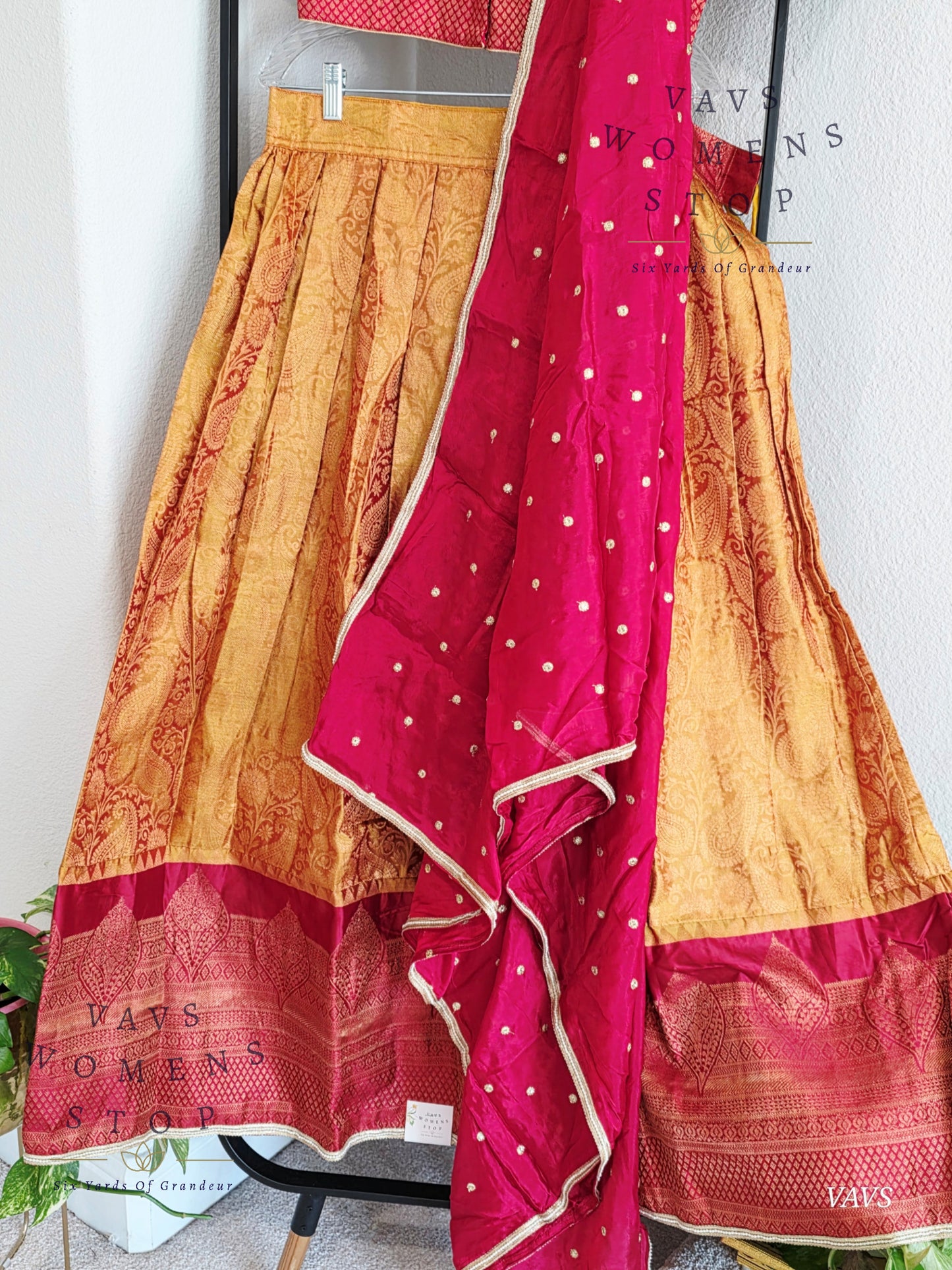 Traditional Half Saree Set
