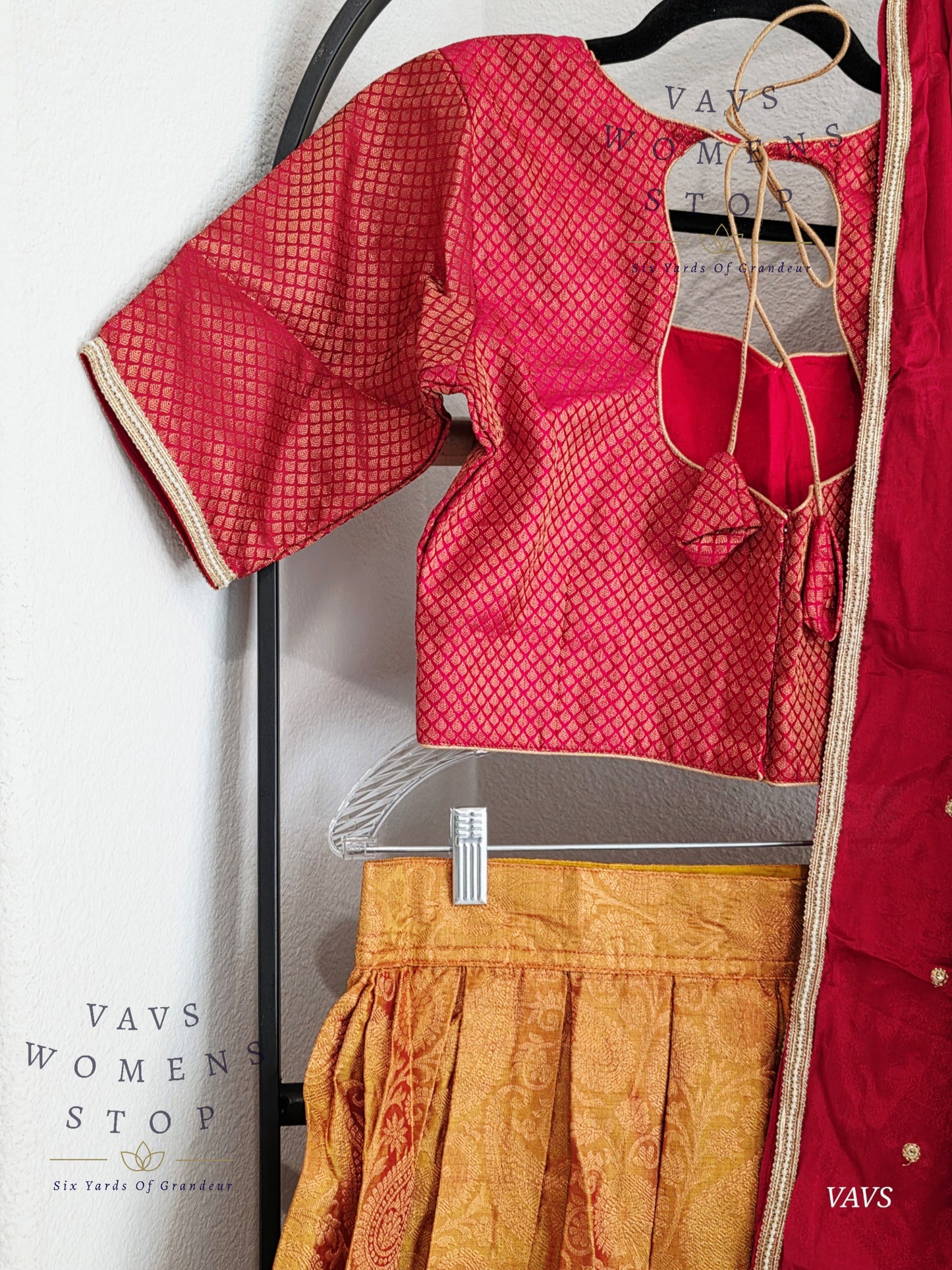 Traditional Half Saree Set