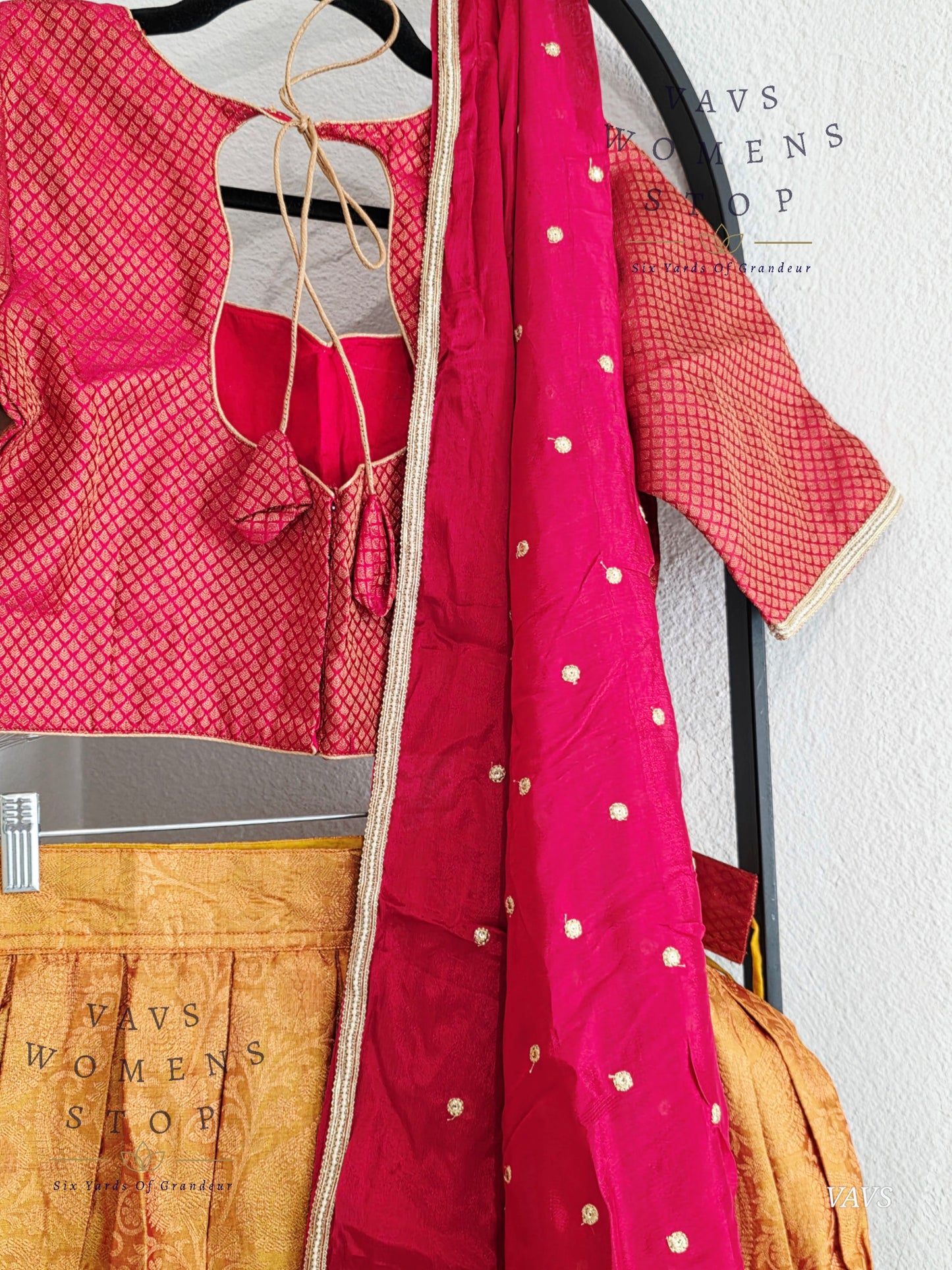Traditional Half Saree Set
