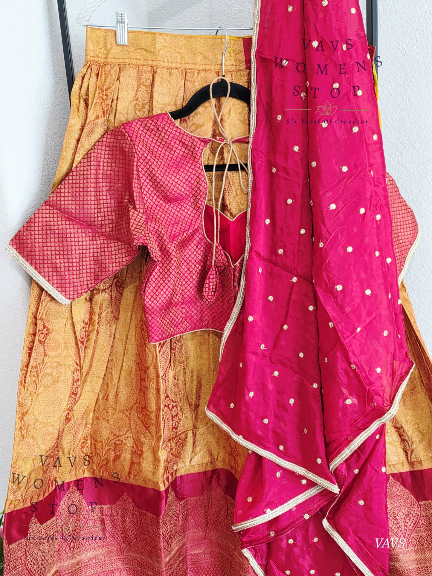 Traditional Half Saree Set
