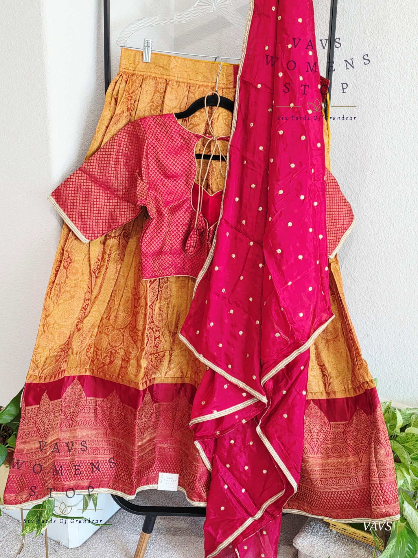 Traditional Half Saree Set