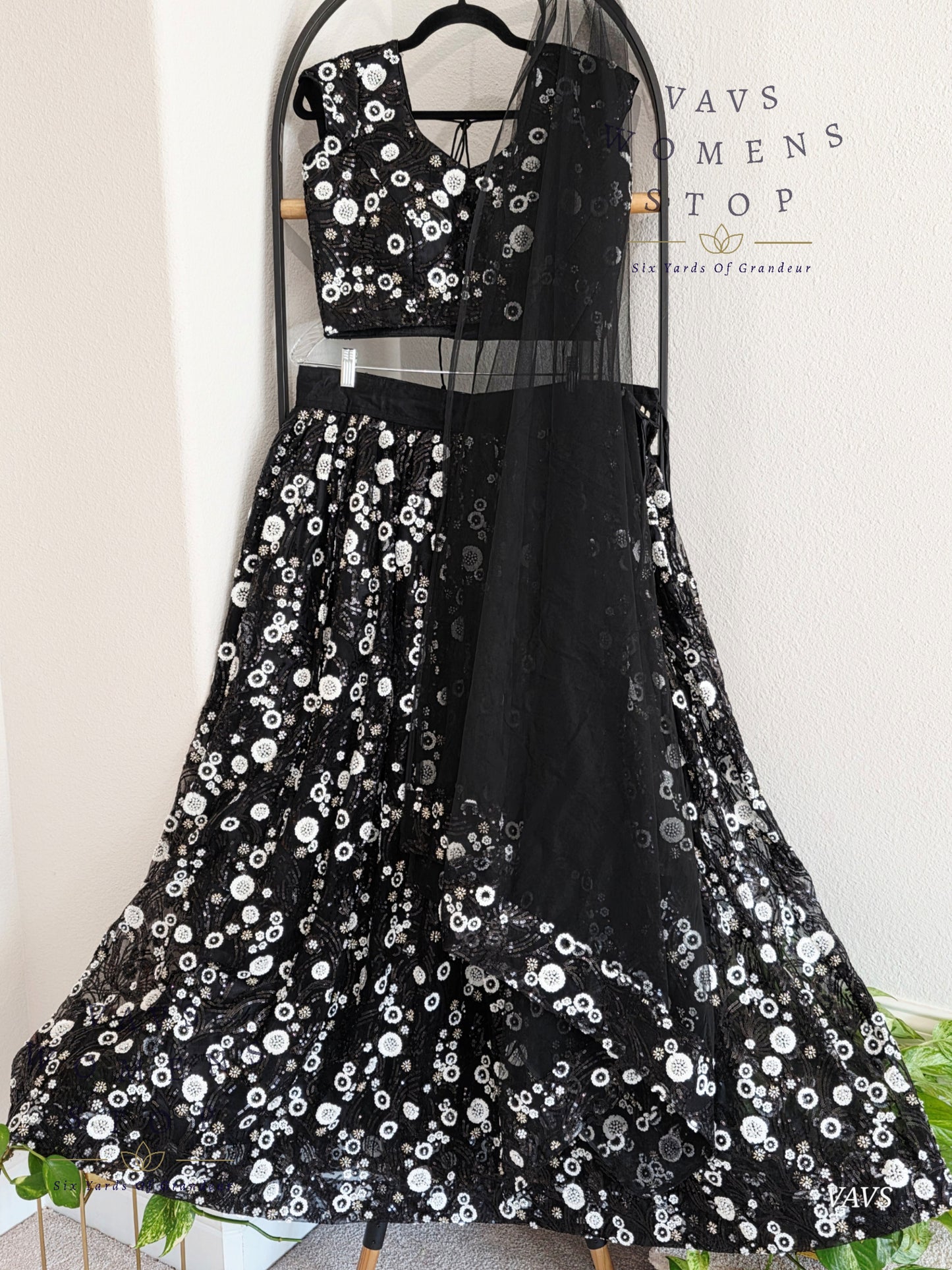 Heavy Party Wear Designer Sequins Lehenga - Blouse