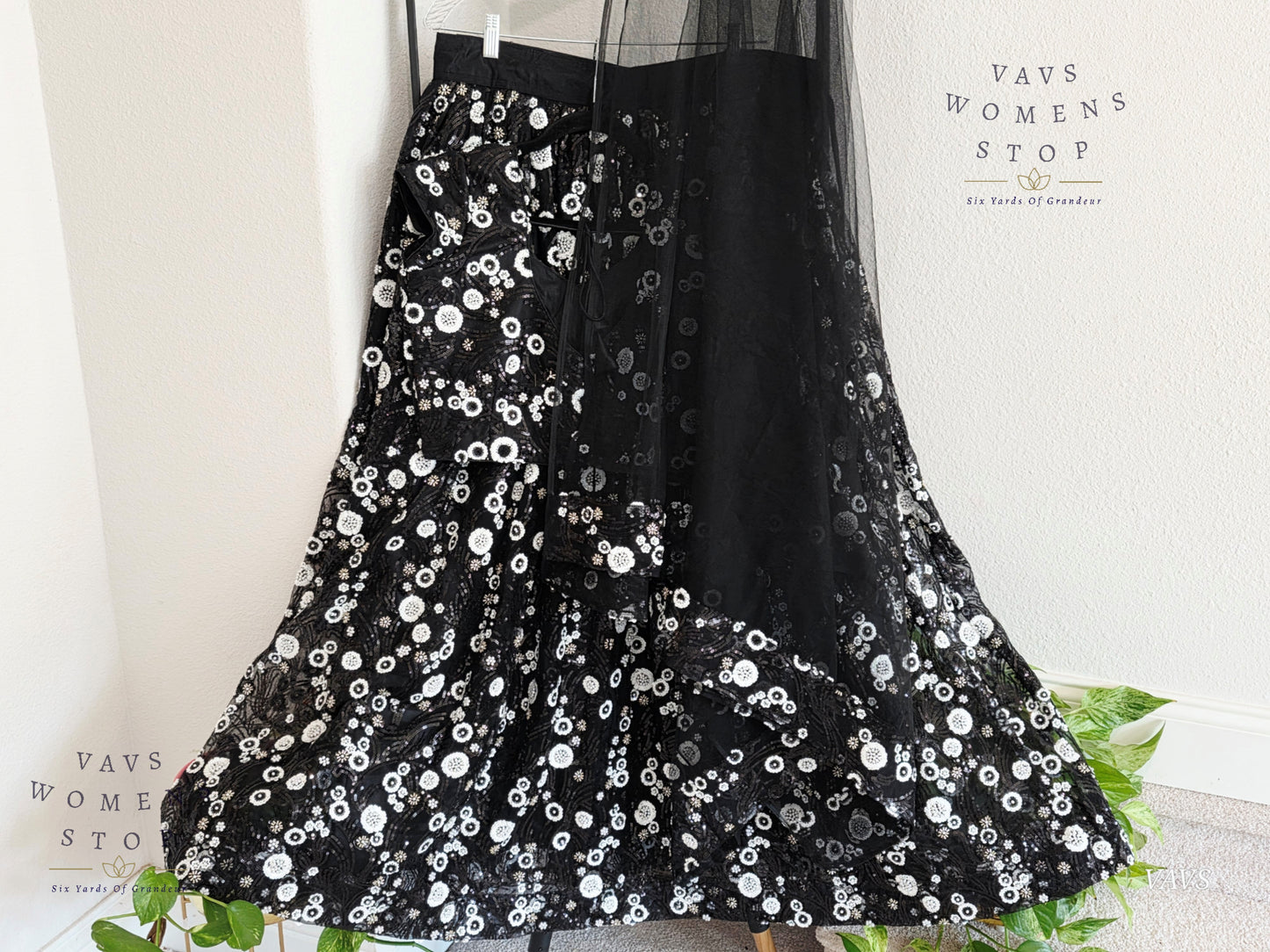 Heavy Party Wear Designer Sequins Lehenga - Blouse