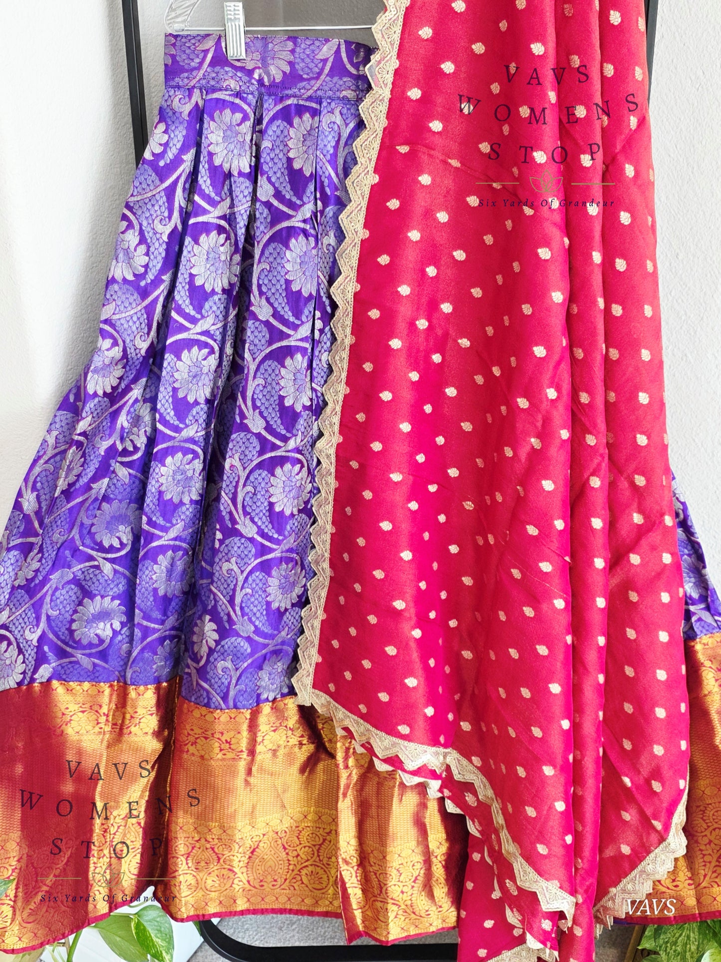 Traditional Half Saree Set