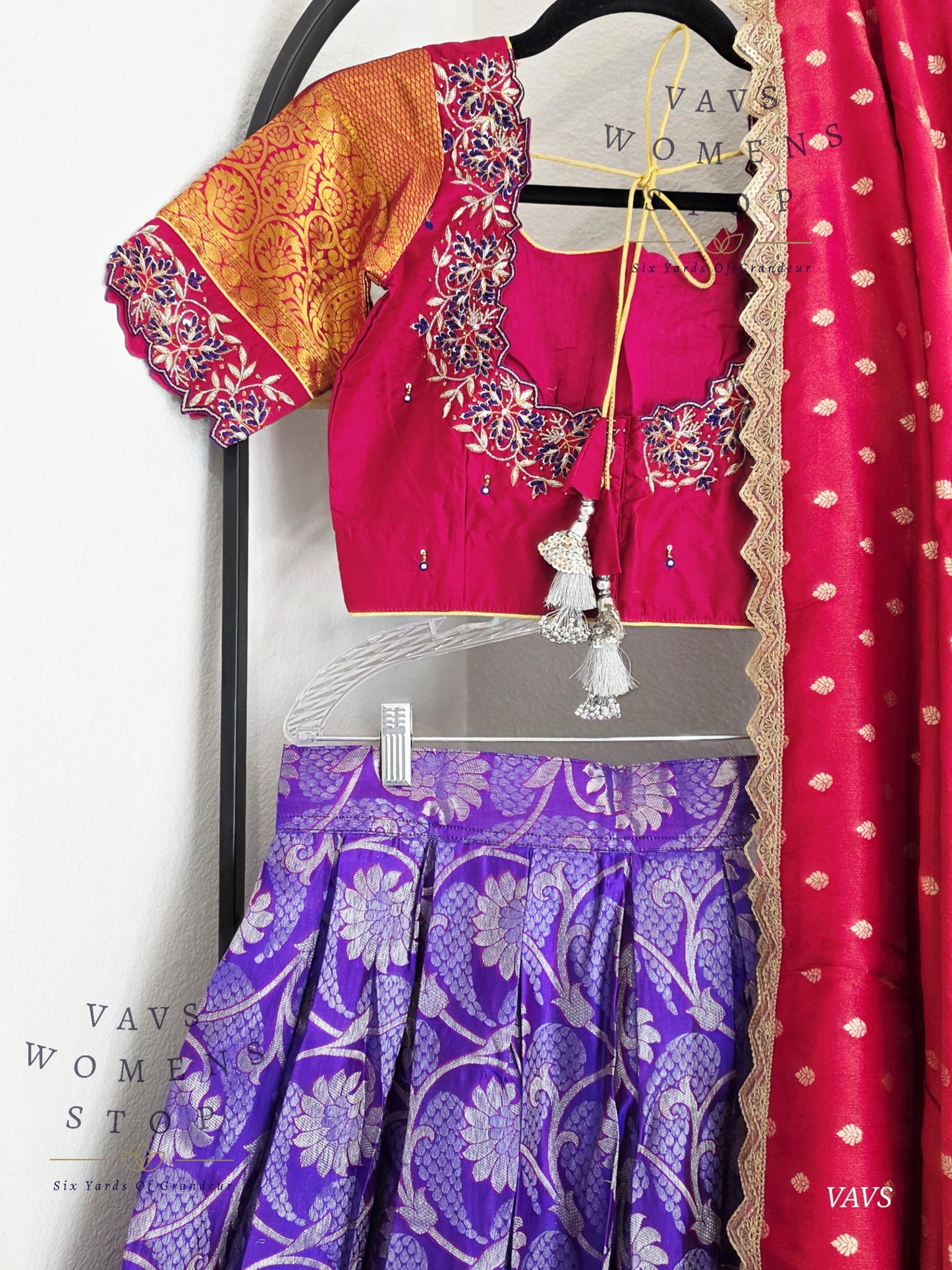 Traditional Half Saree Set