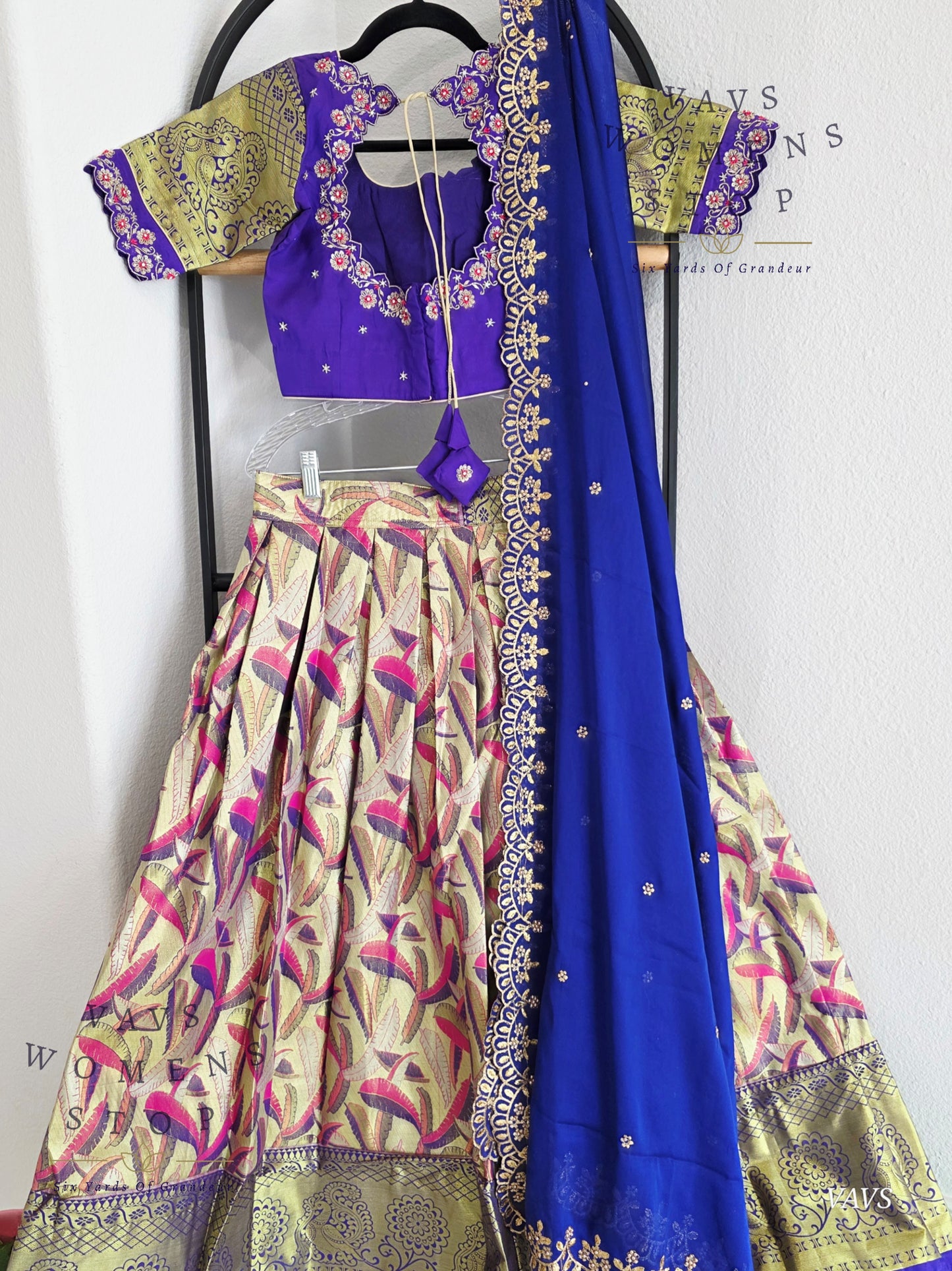 Traditional Half Saree Set