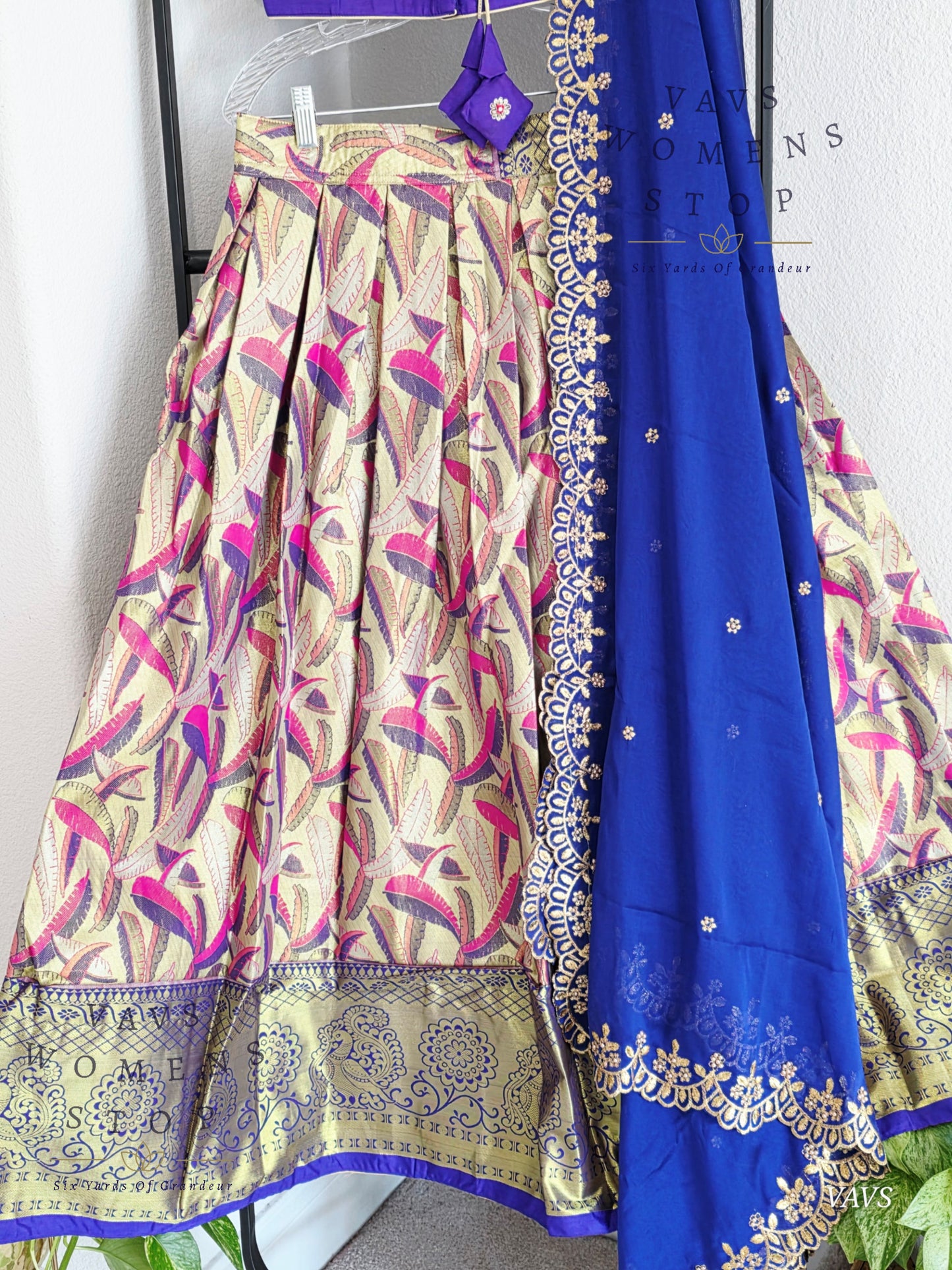Traditional Half Saree Set