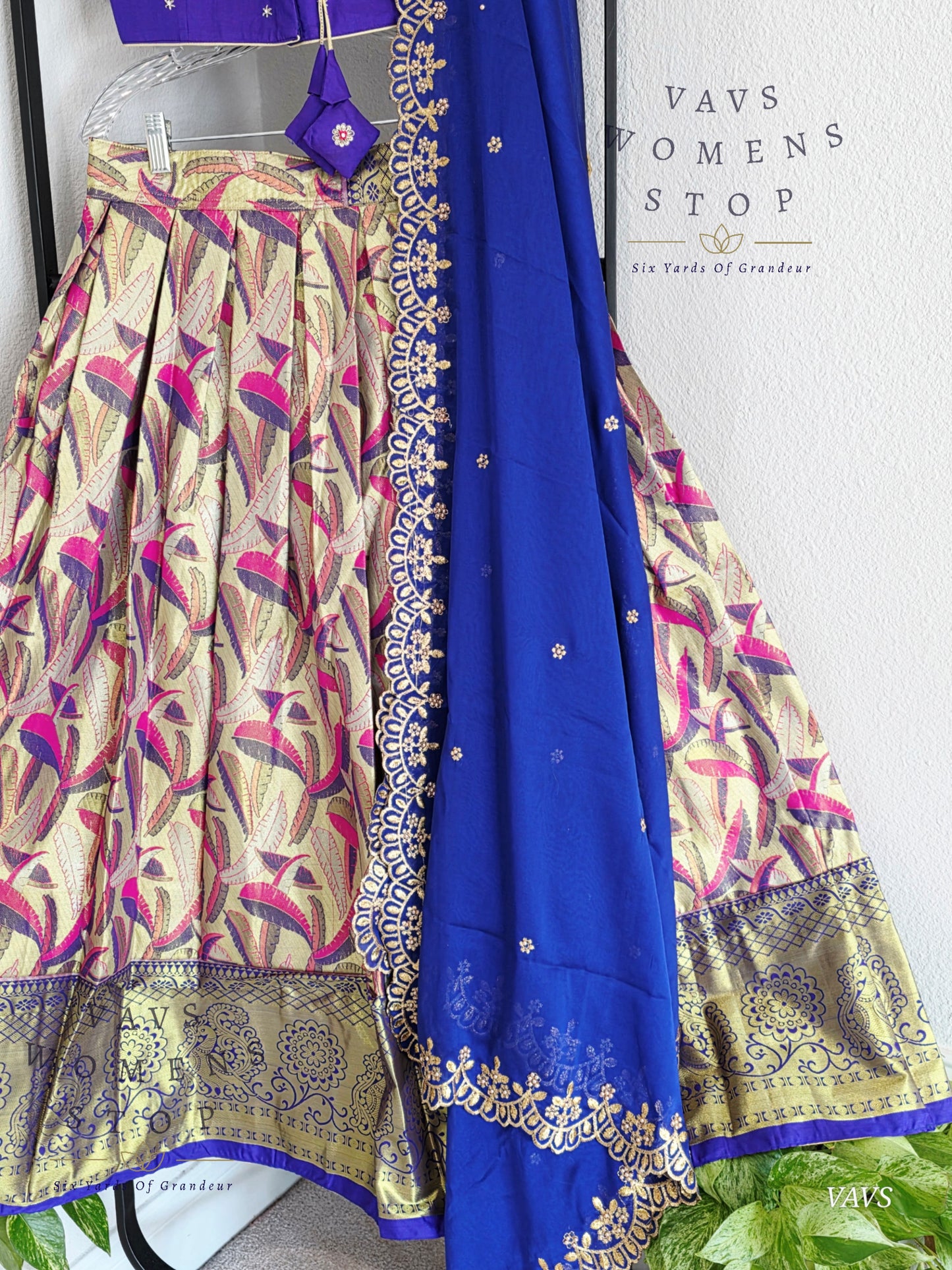 Traditional Half Saree Set