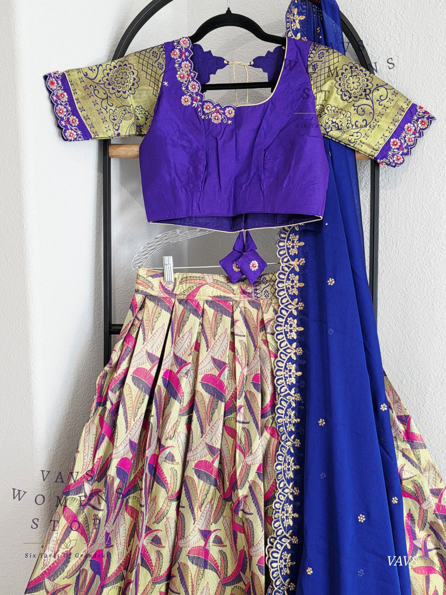 Traditional Half Saree Set