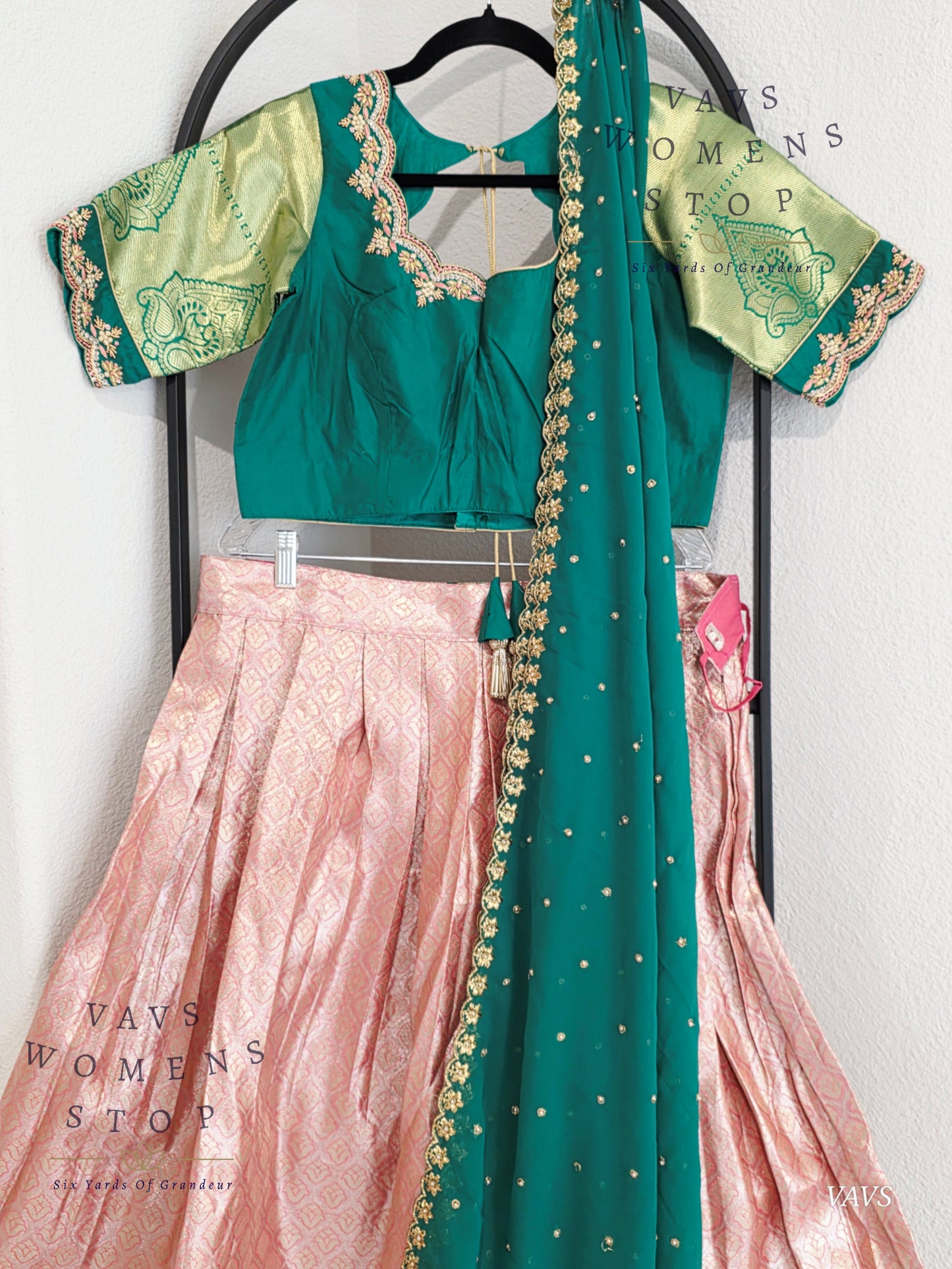 Traditional Half Saree Set