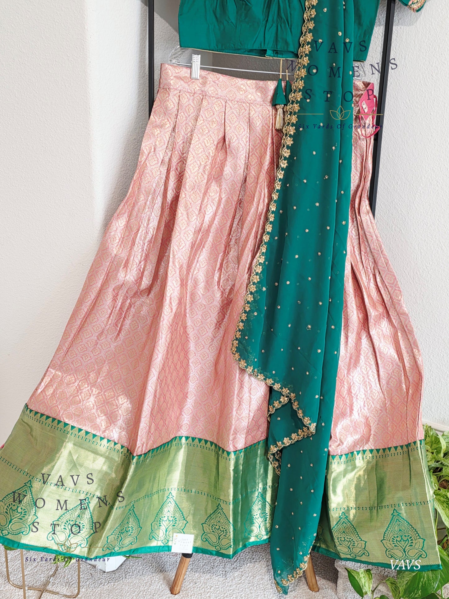 Traditional Half Saree Set