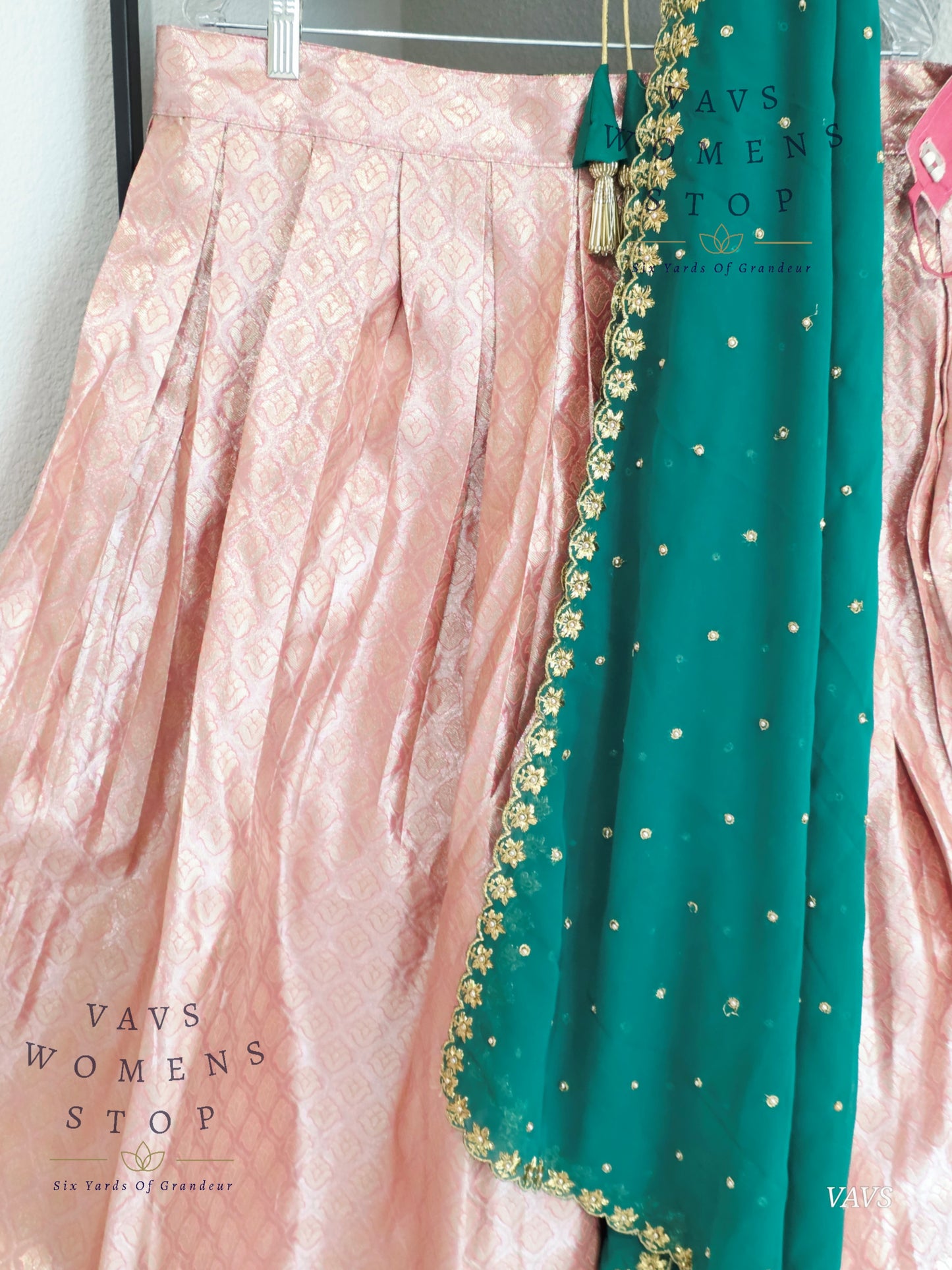 Traditional Half Saree Set