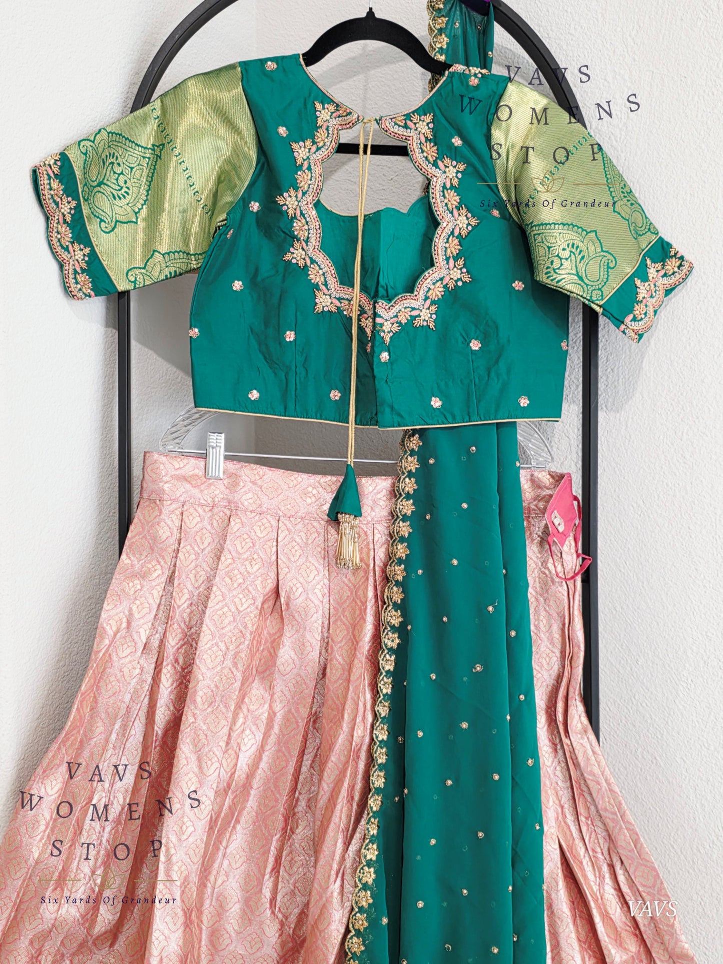 Traditional Half Saree Set