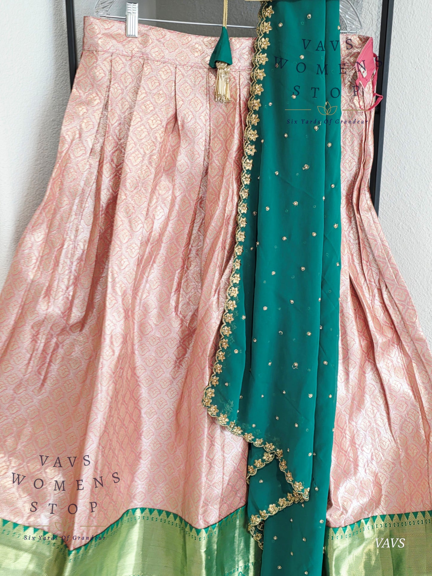 Traditional Half Saree Set