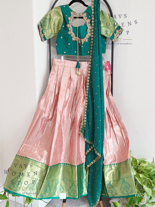 Traditional Half Saree Set