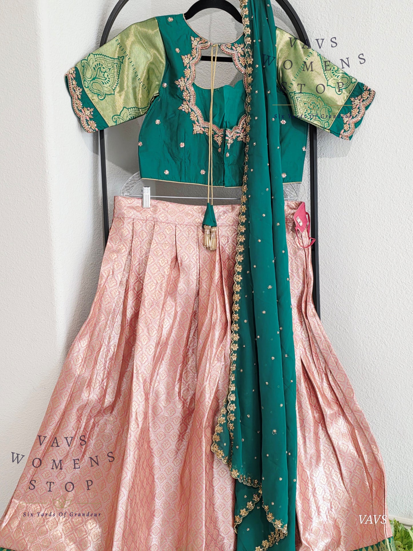 Traditional Half Saree Set