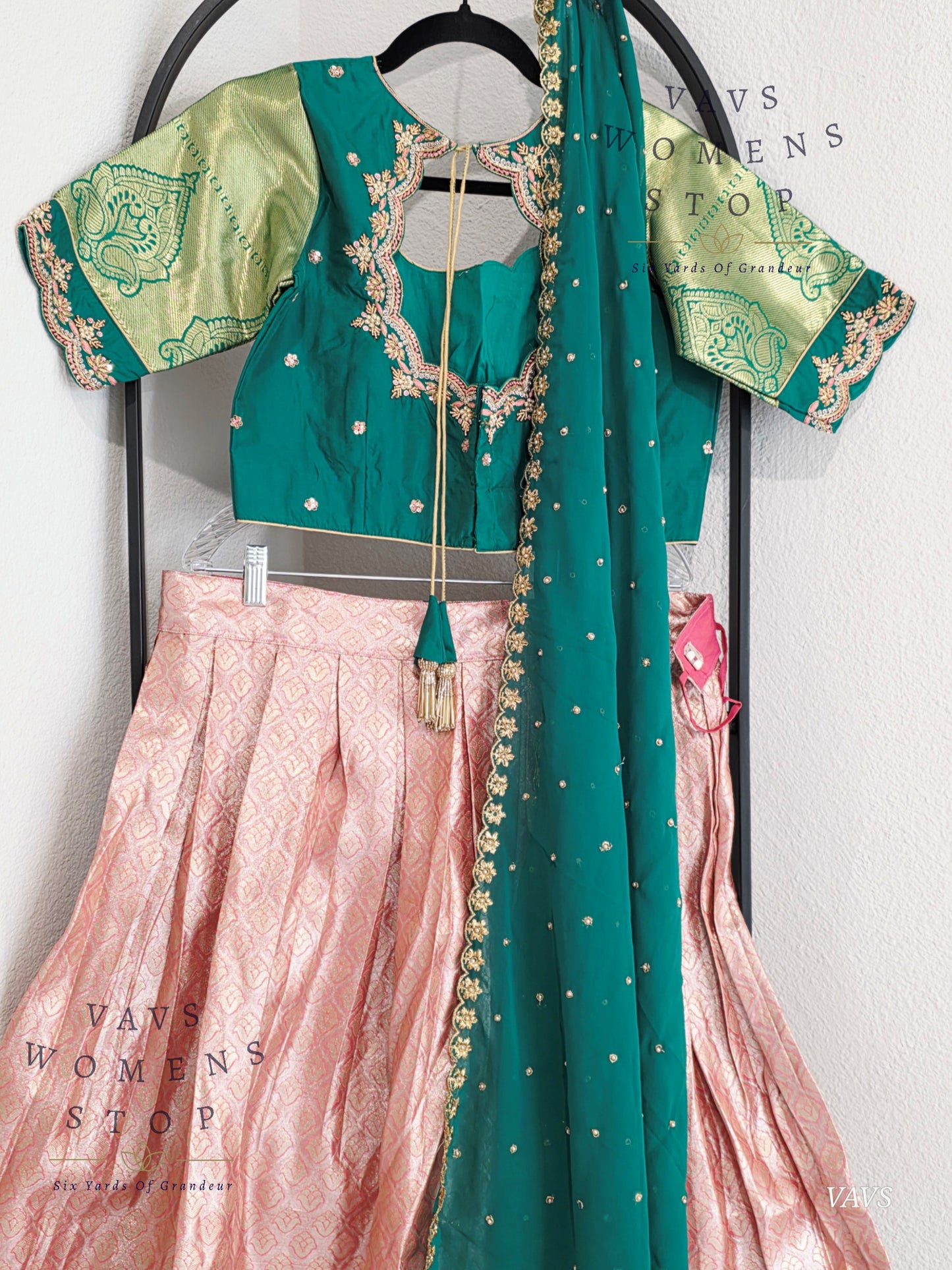 Traditional Half Saree Set
