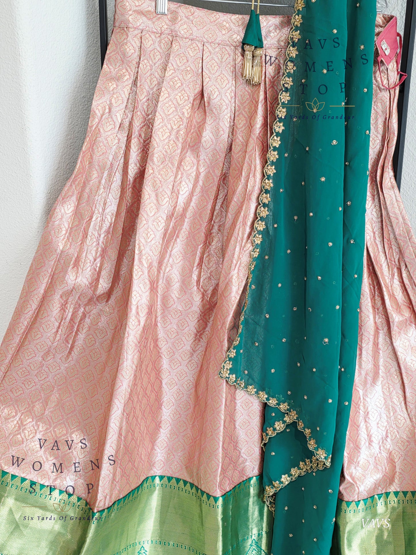Traditional Half Saree Set