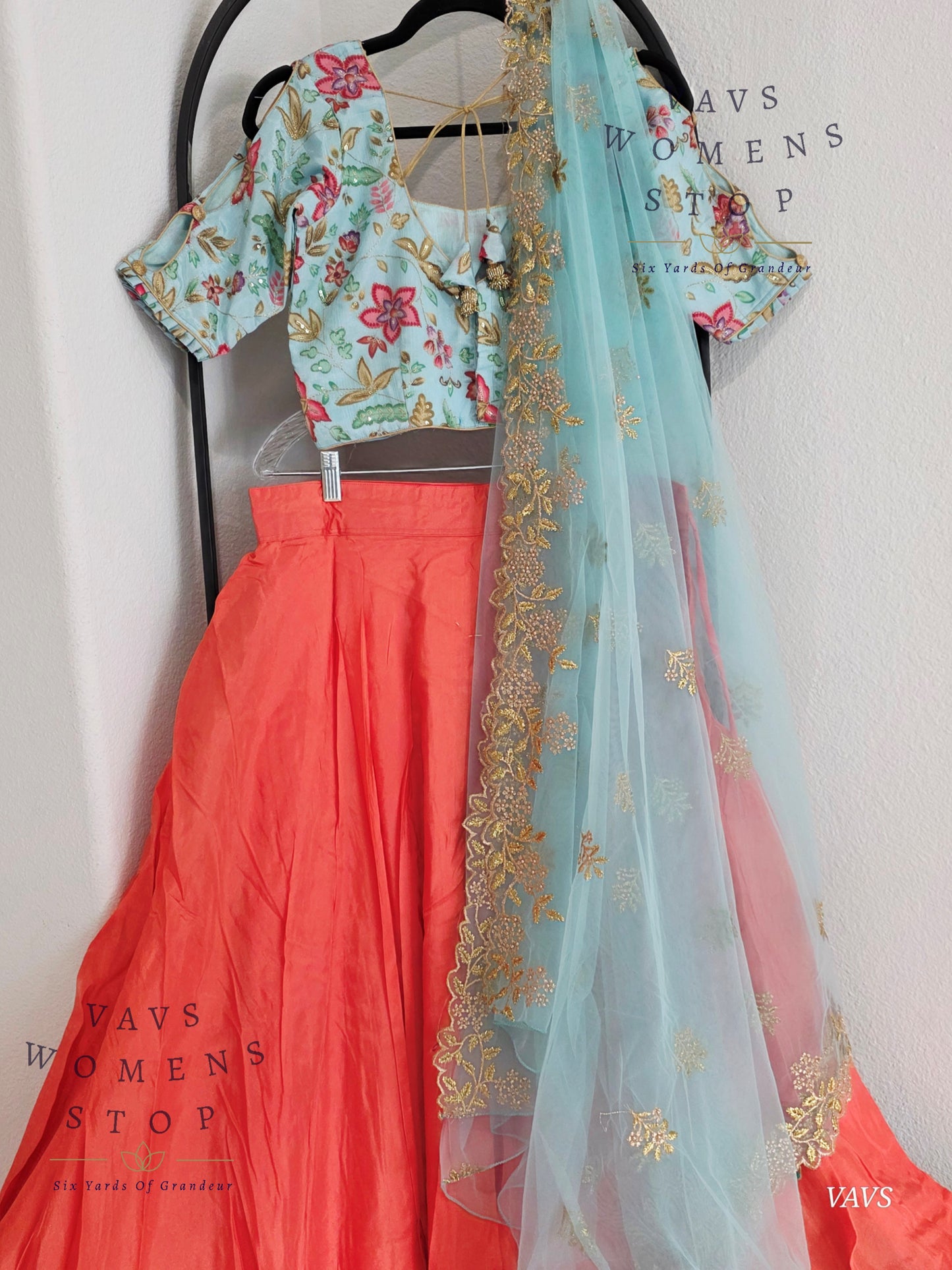 Designer Half Saree/ Lehenga Set