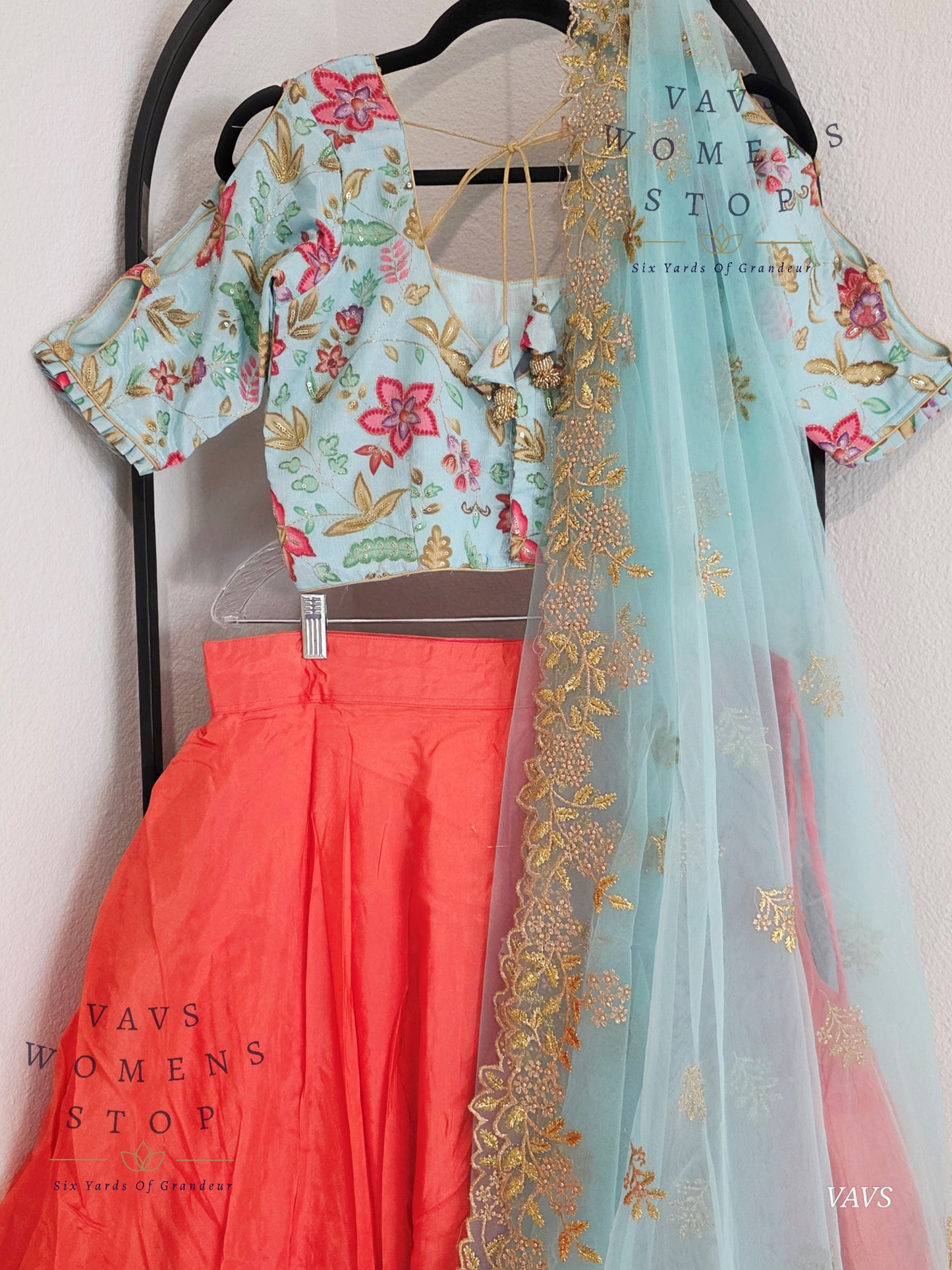 Designer Half Saree/ Lehenga Set