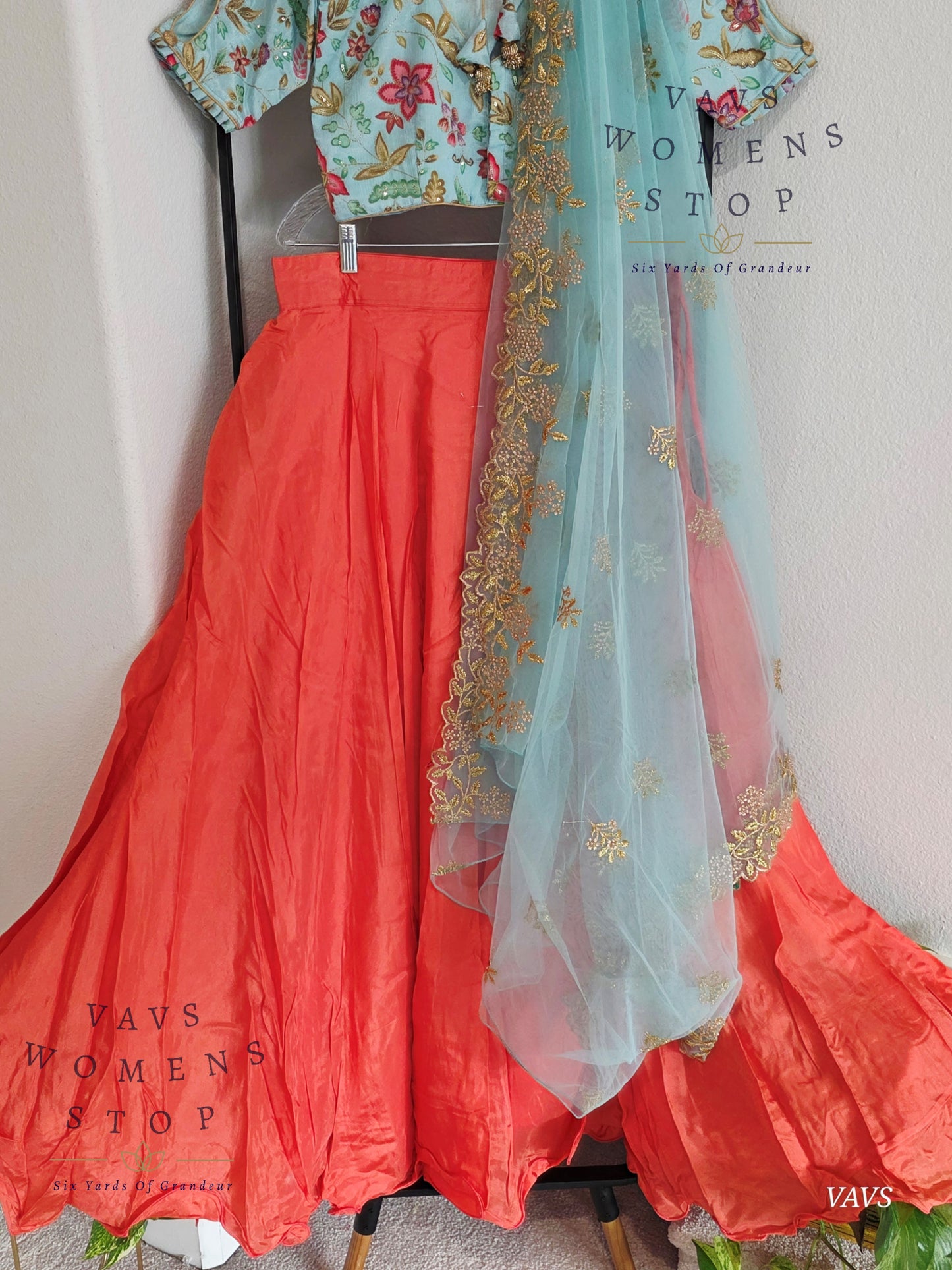 Designer Half Saree/ Lehenga Set