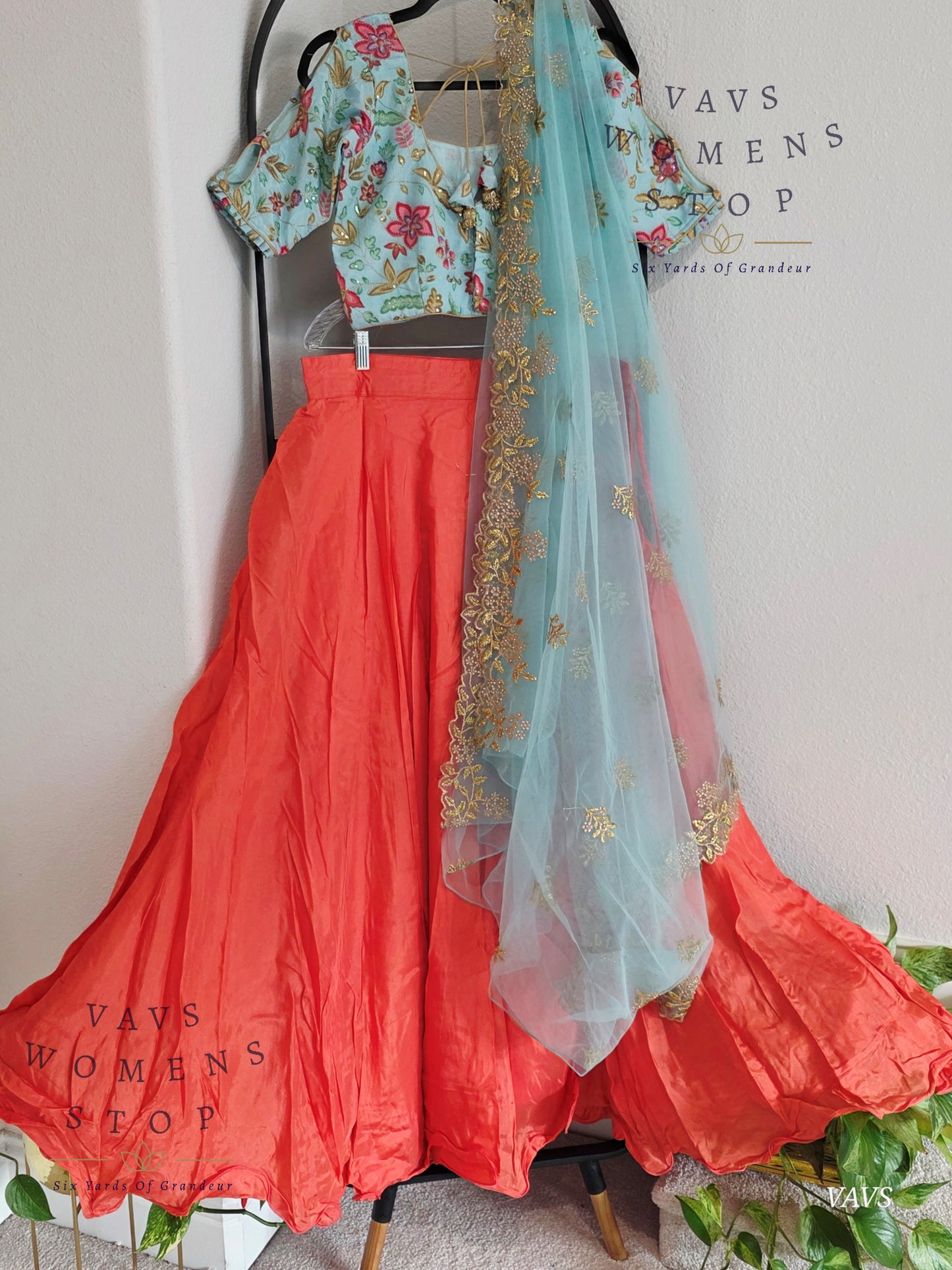 Designer Half Saree/ Lehenga Set
