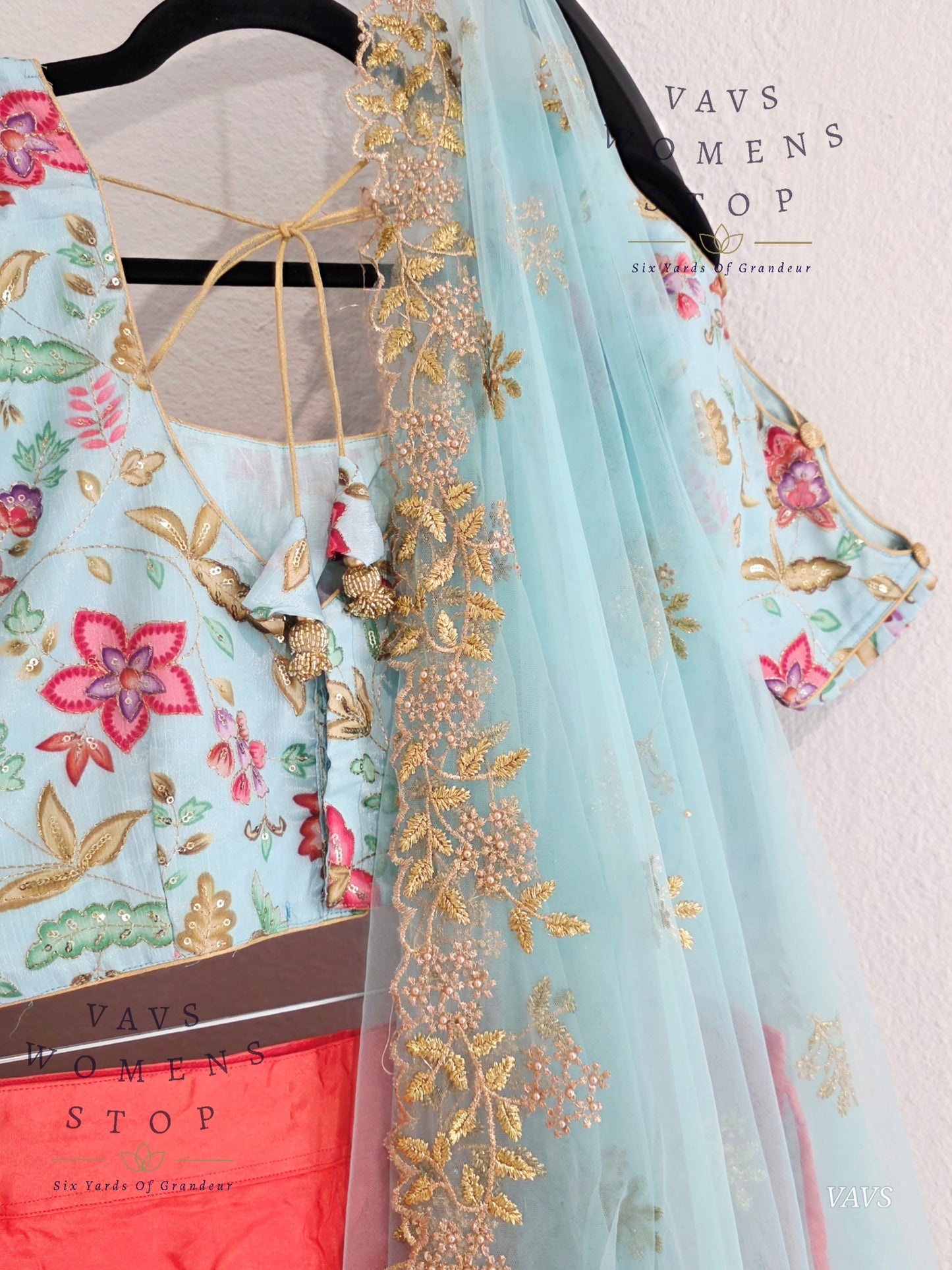 Designer Half Saree/ Lehenga Set