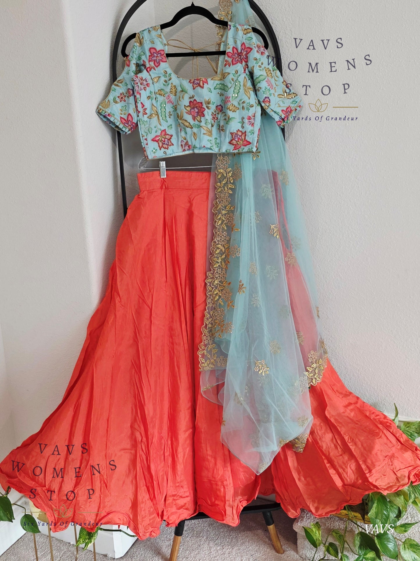 Designer Half Saree/ Lehenga Set