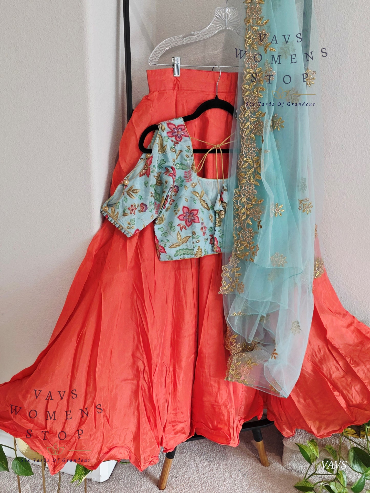 Designer Half Saree/ Lehenga Set