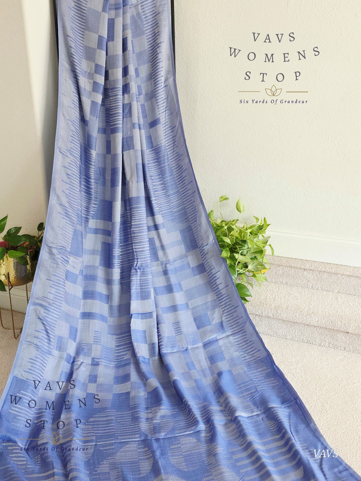 Nayanthara's Inspired Design Soft Khadi Cotton Handloom Designer Saree | Elegant Ethnic Wear for All Occasions