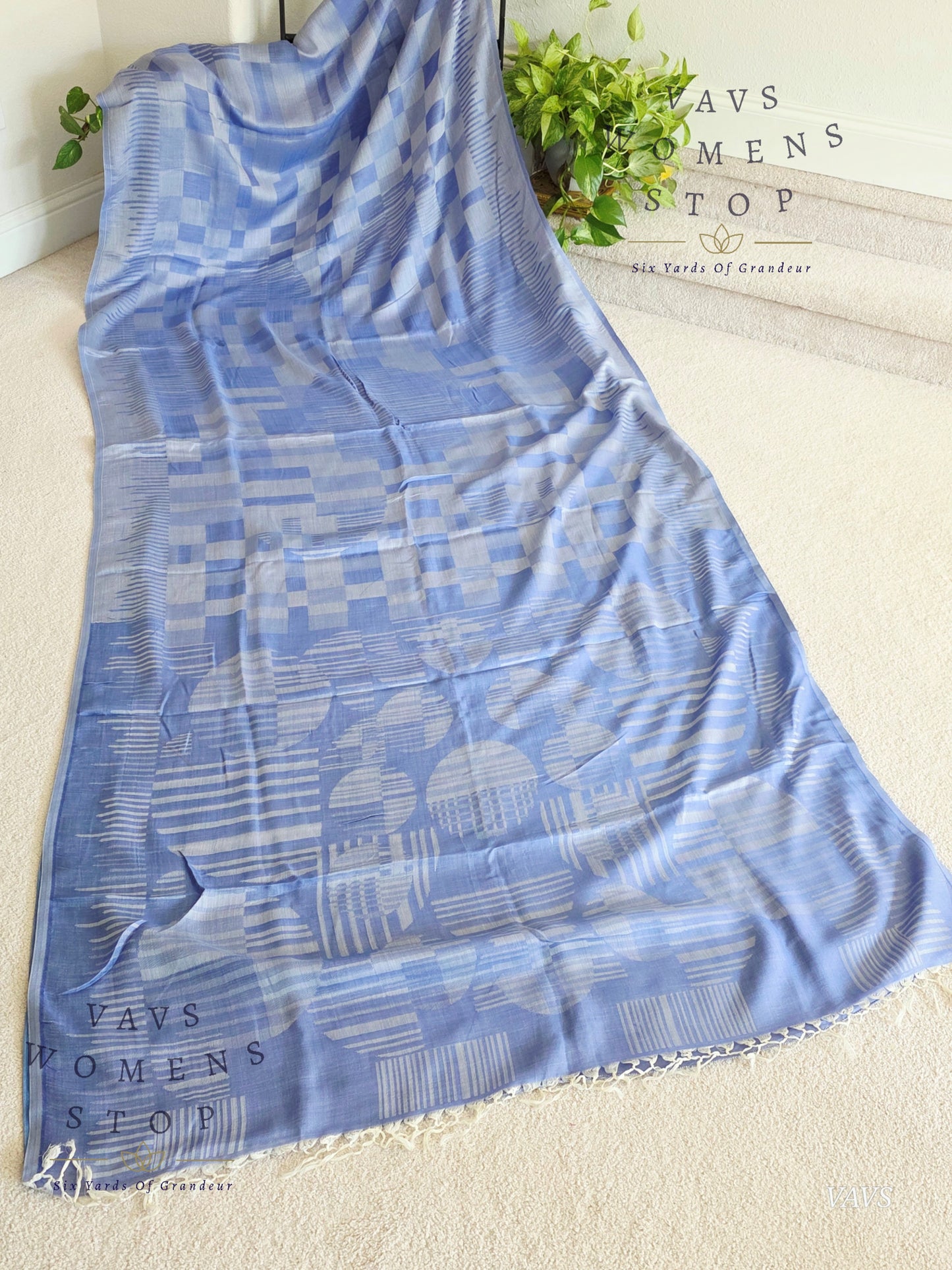 Nayanthara's Inspired Design Soft Khadi Cotton Handloom Designer Saree | Elegant Ethnic Wear for All Occasions