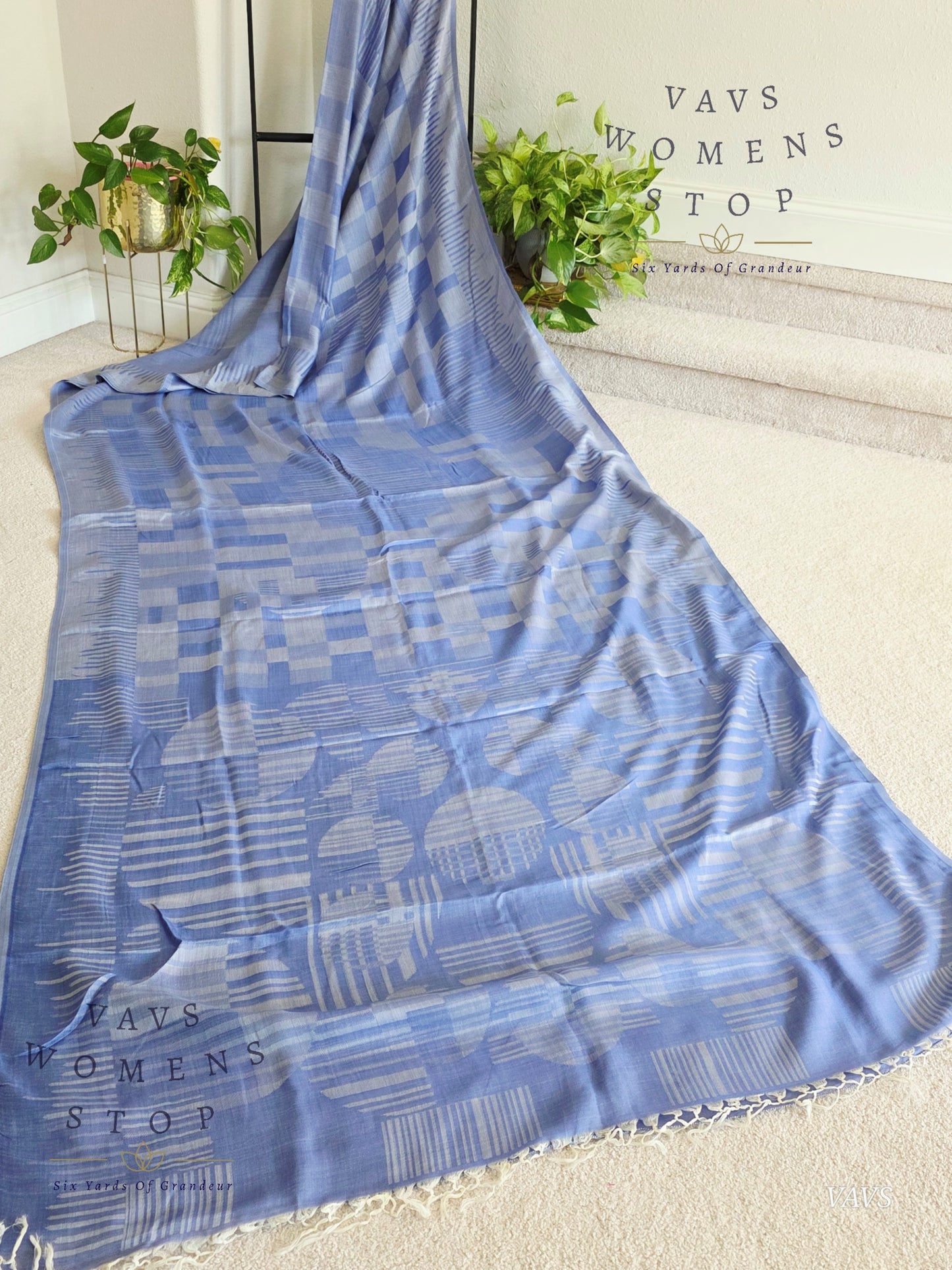 Nayanthara's Inspired Design Soft Khadi Cotton Handloom Designer Saree | Elegant Ethnic Wear for All Occasions