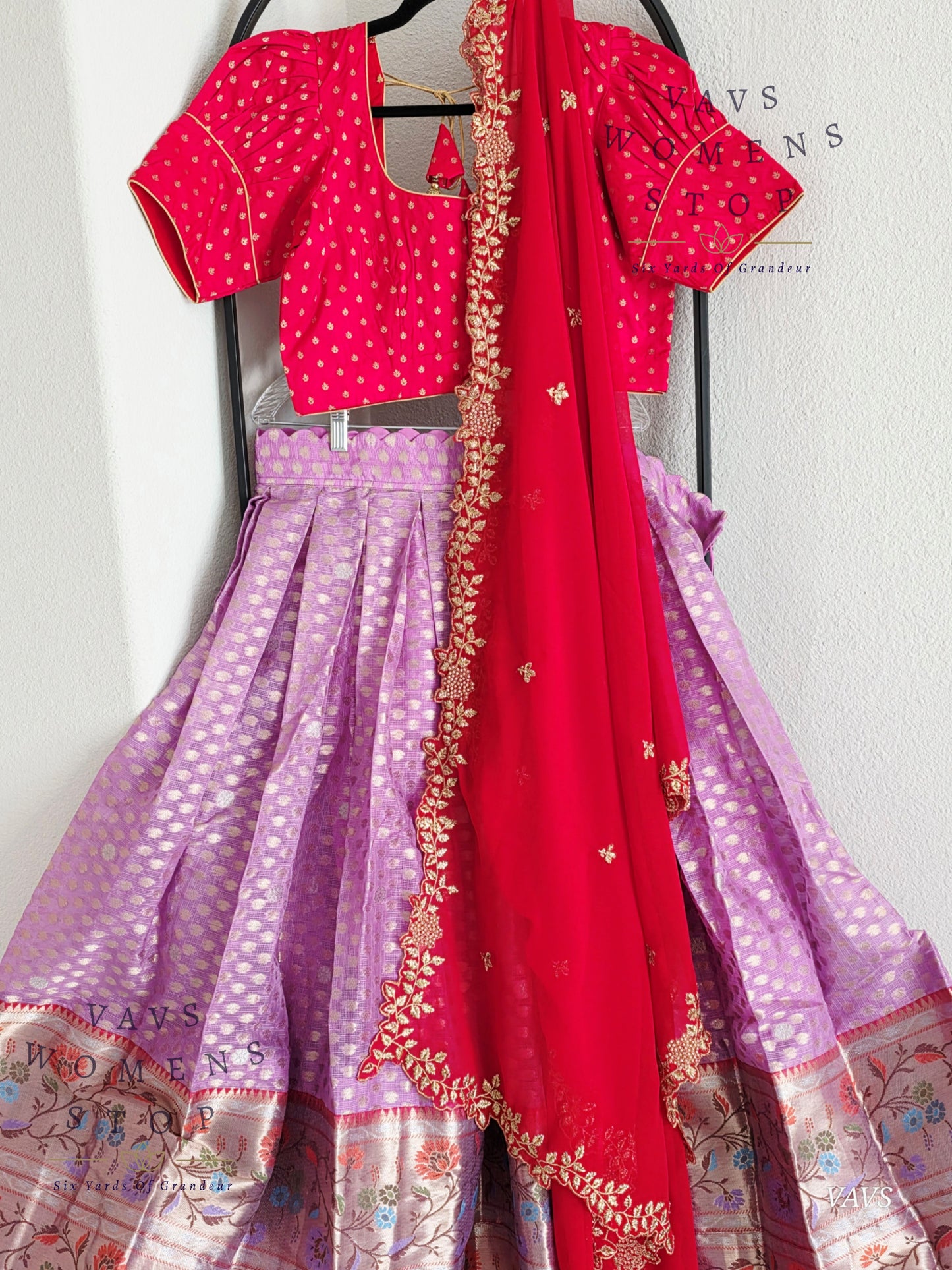 Kota Paithani Lehenga Set