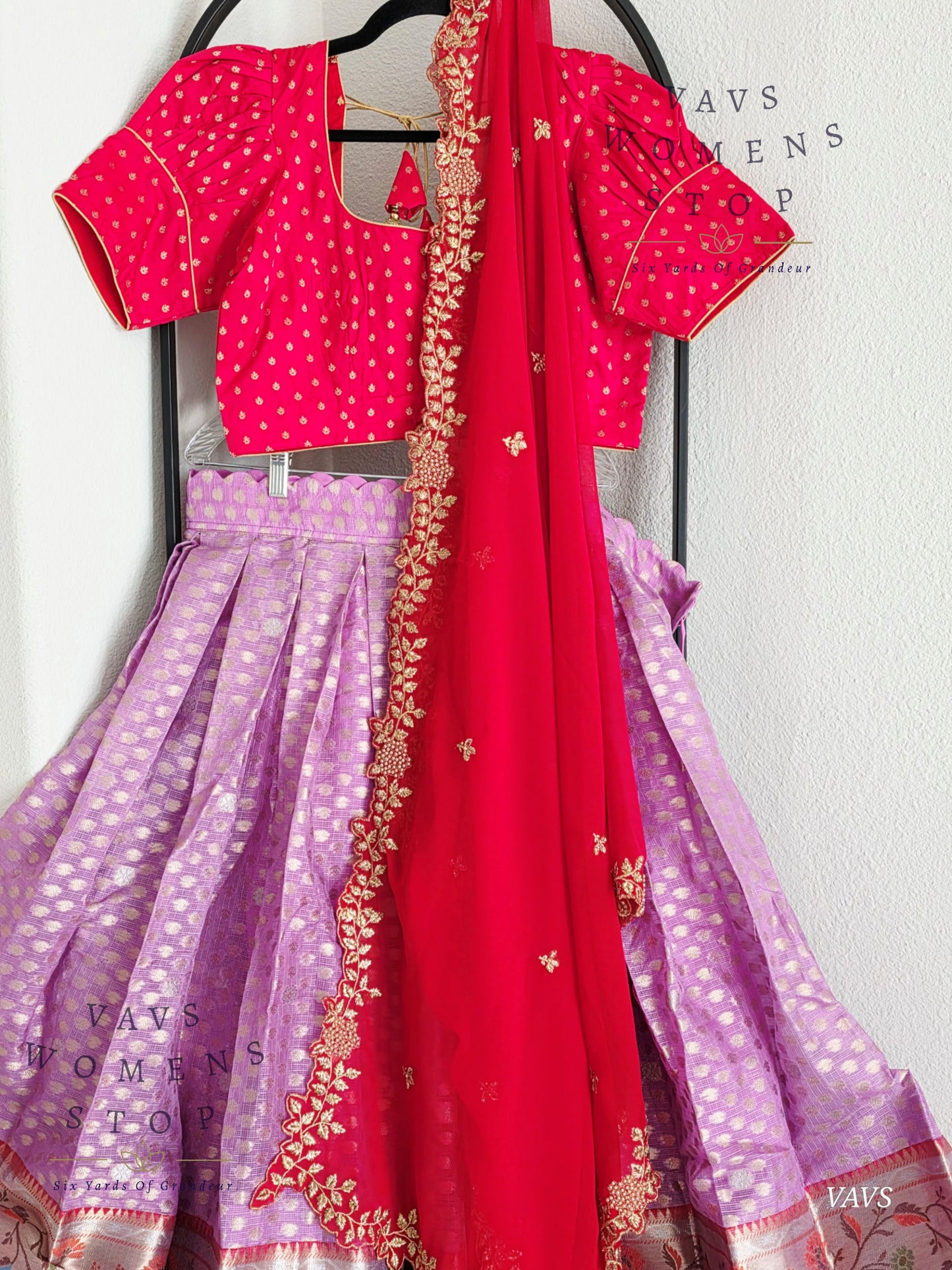 Kota Paithani Lehenga Set