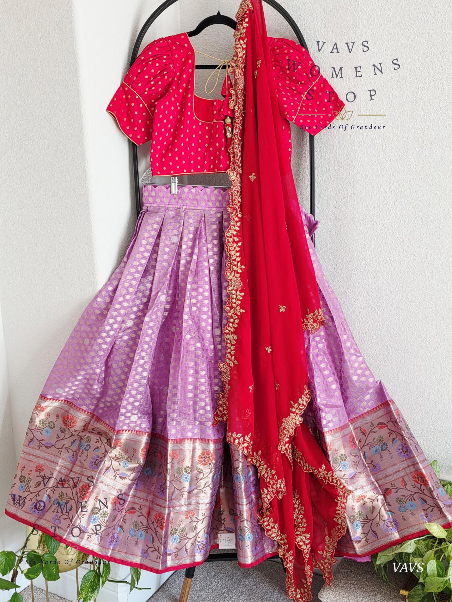 Kota Paithani Lehenga Set
