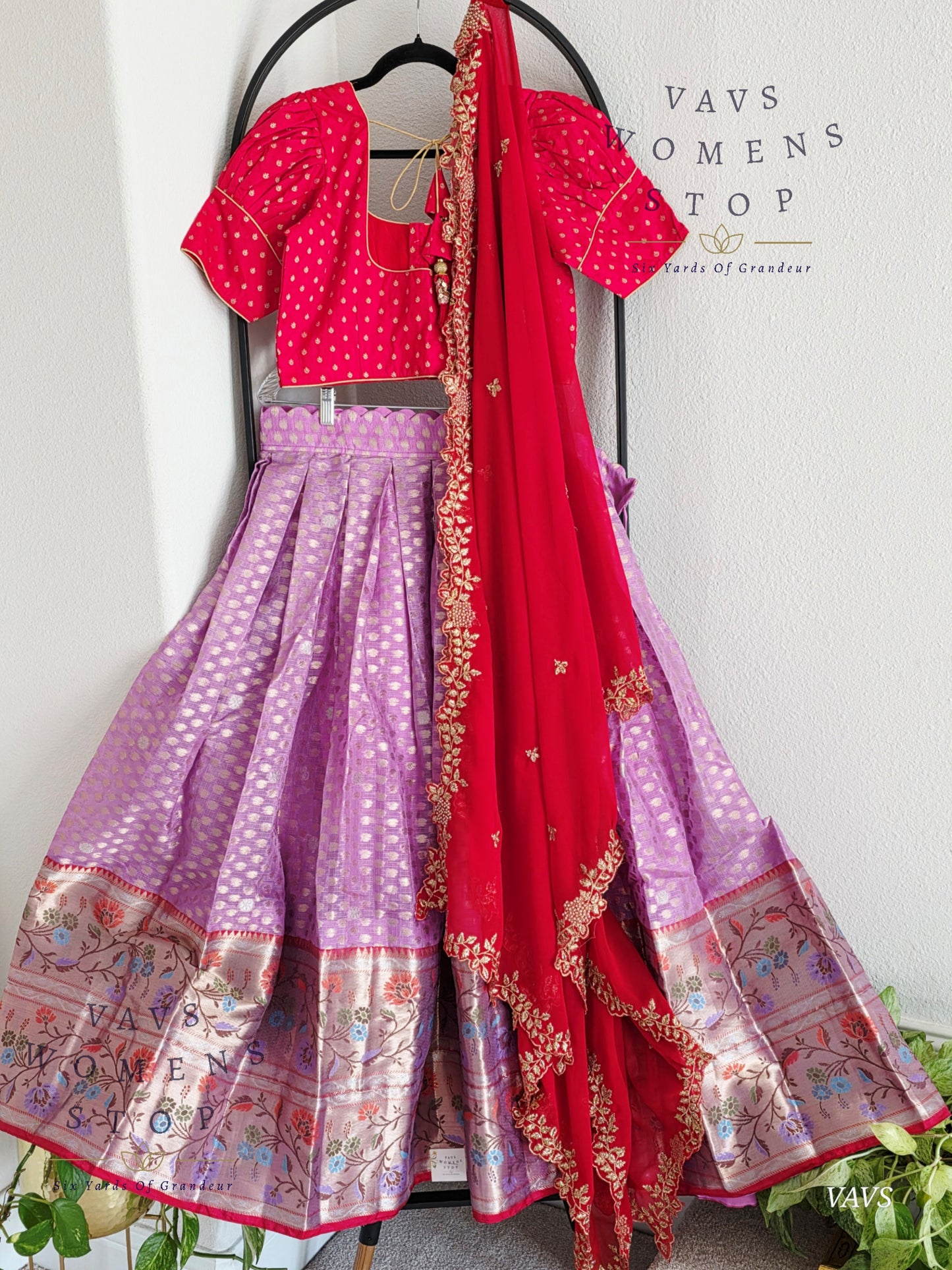 Kota Paithani Lehenga Set