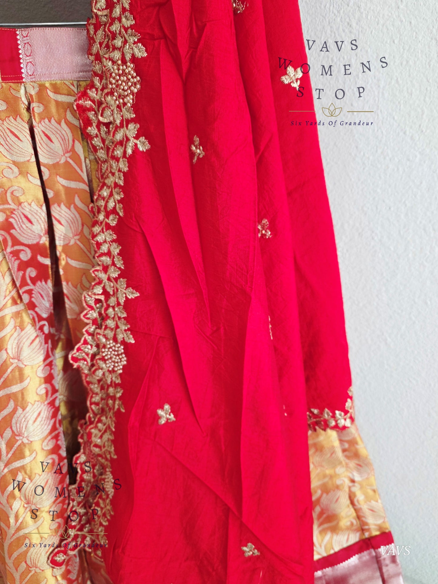 Traditional Half Saree Set