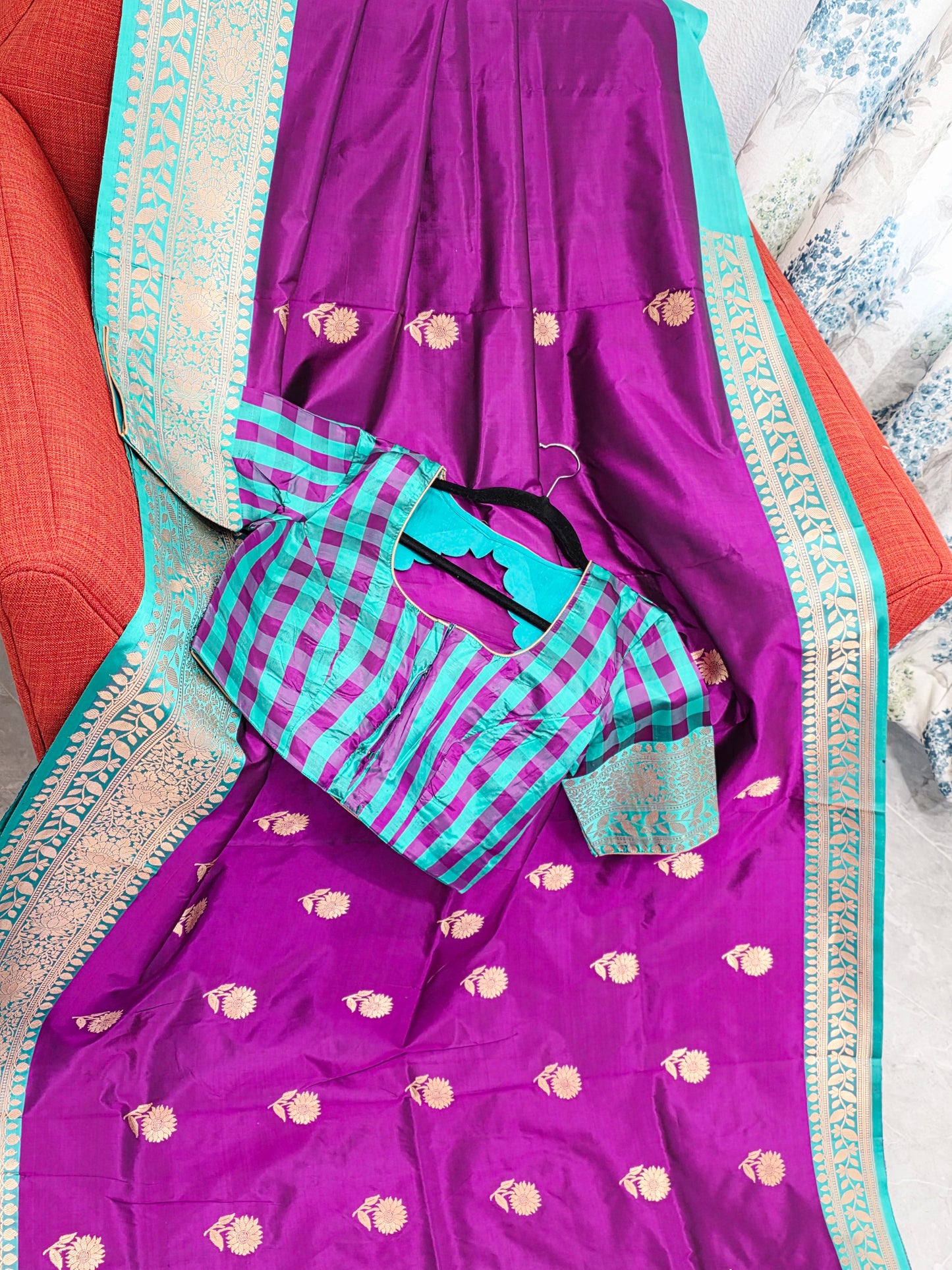 Pure Benarasi Katan Pattu Saree - Blouse