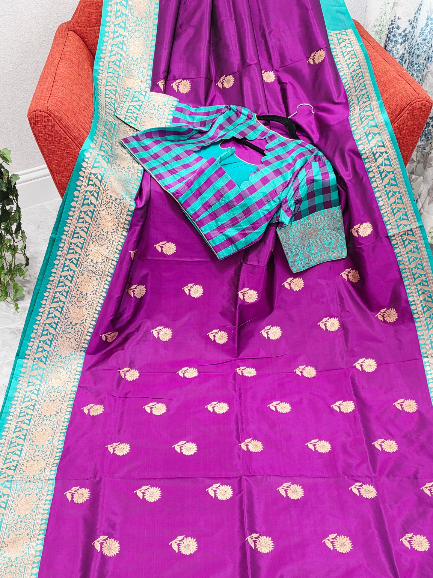 Pure Benarasi Katan Pattu Saree - Blouse