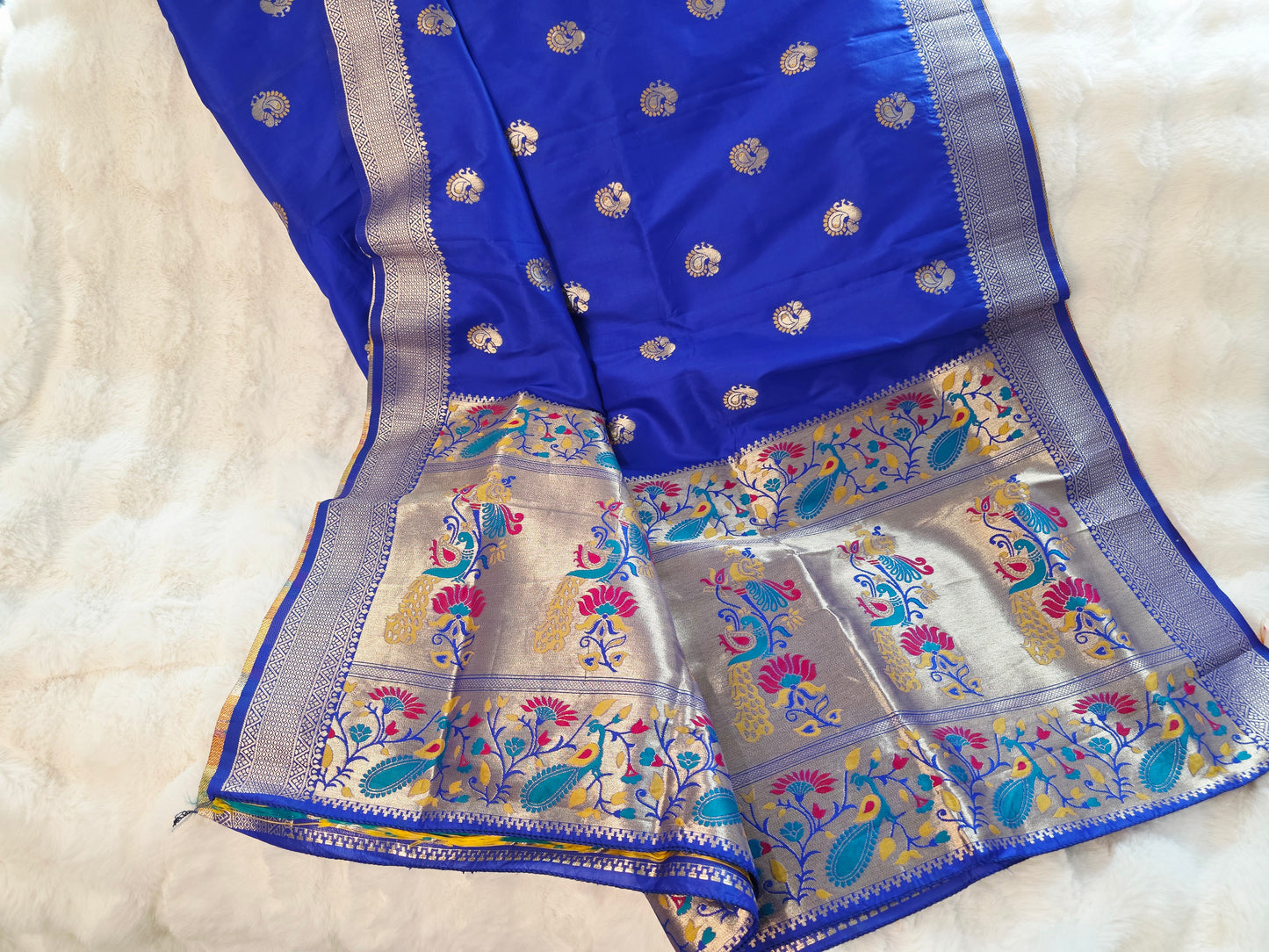 Paithani Benarasi Silk Dupatta  for Lehenga Dresses Wedding Festive Ethnic Wear