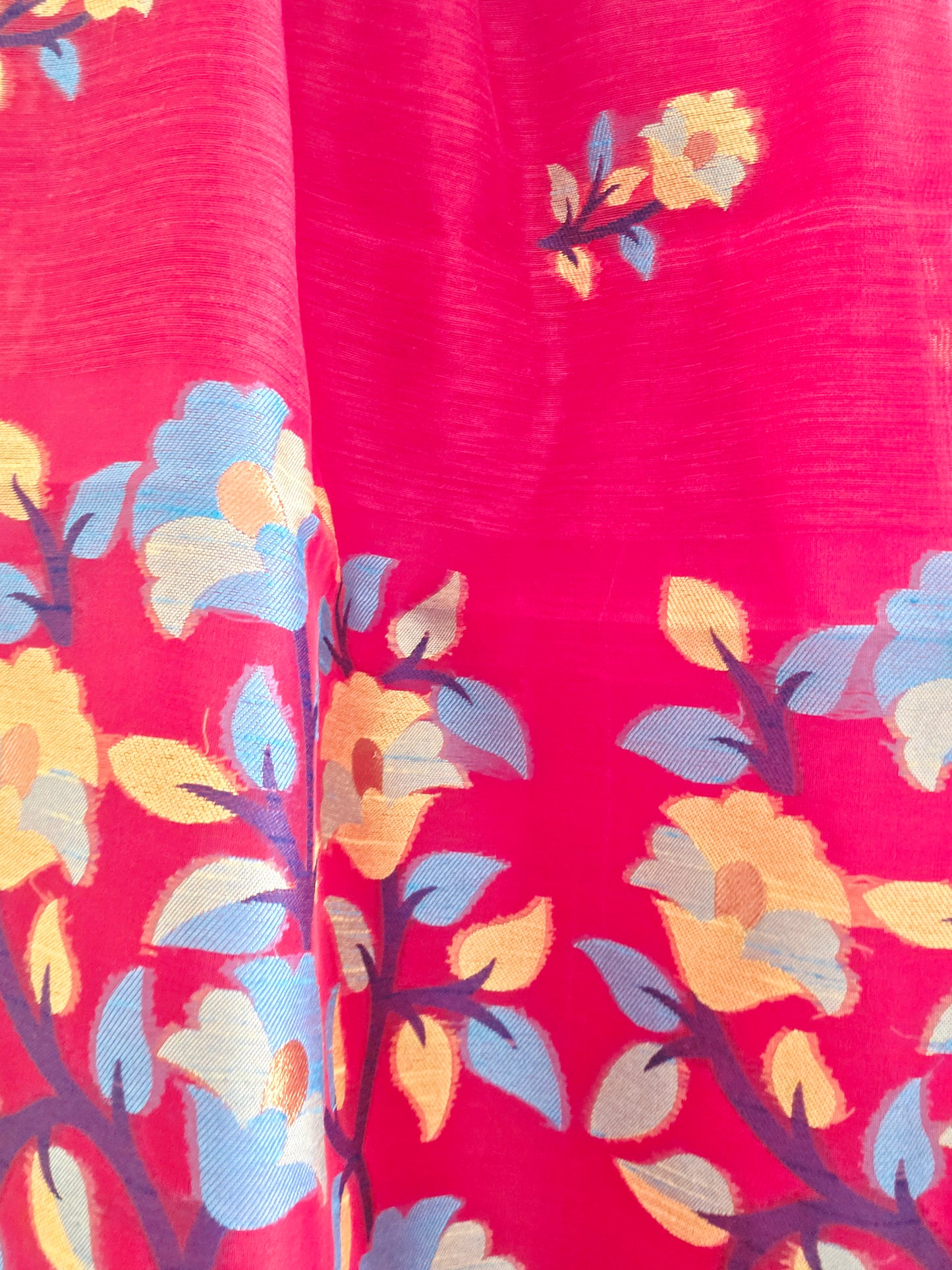 Semi Matka Silk Jamdani Saree