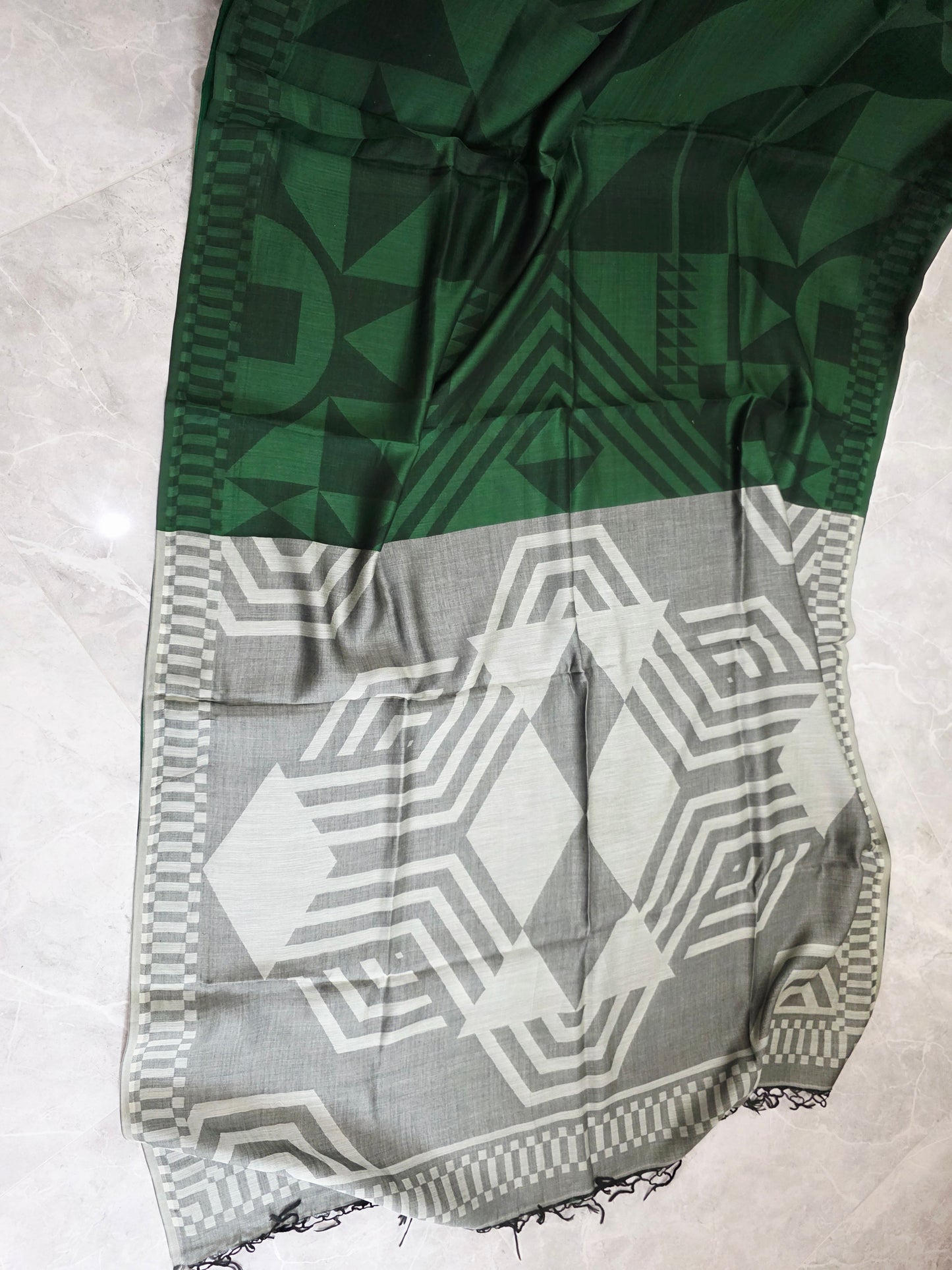 Nayanthara's Inspired Design Soft Khadi Cotton Handloom Designer Saree