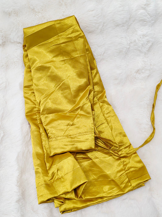 Mustard Yellow Satin Petticoat