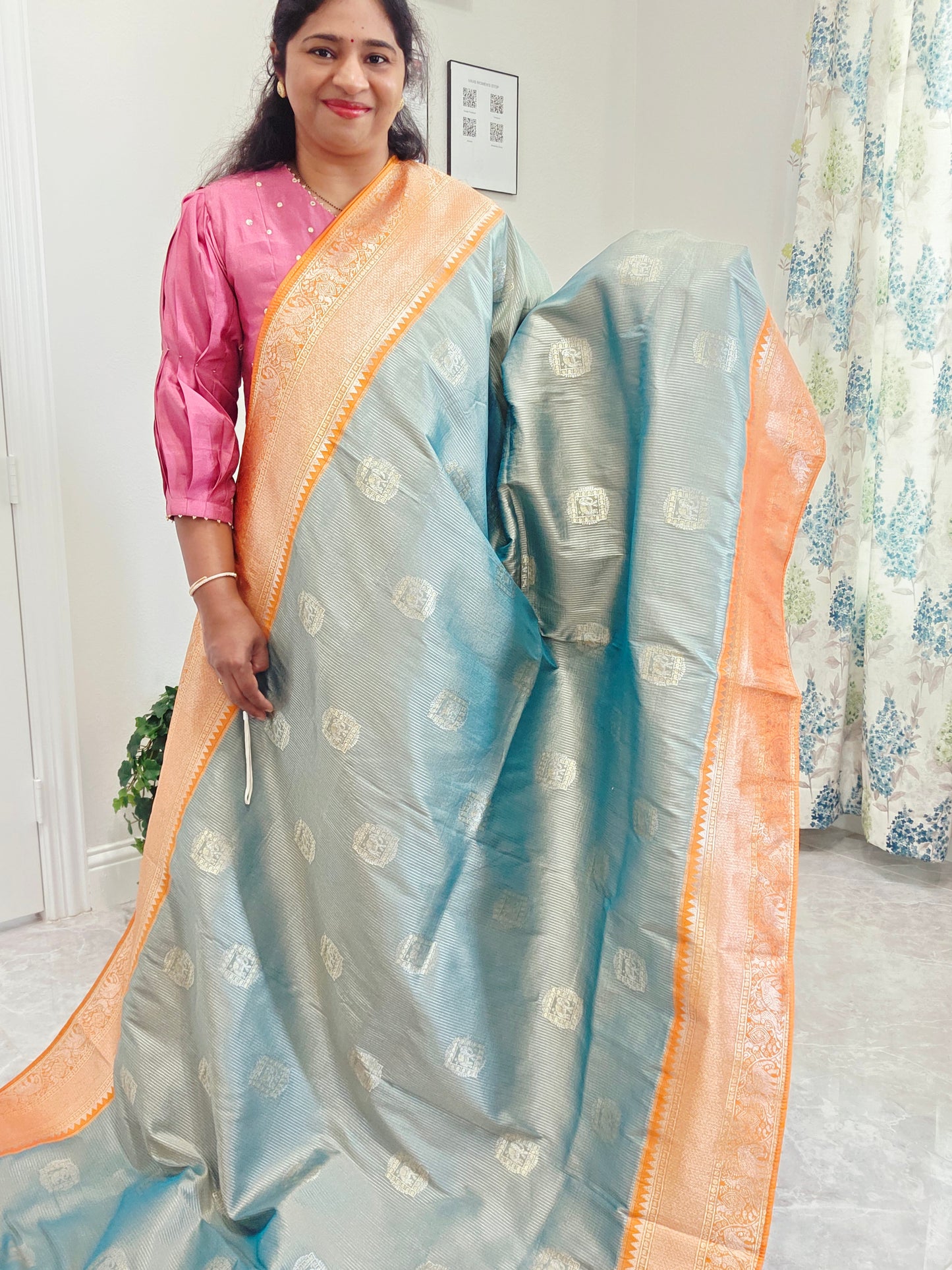 Designer Premium Quality Benarasi Silk Saree -  Blouse