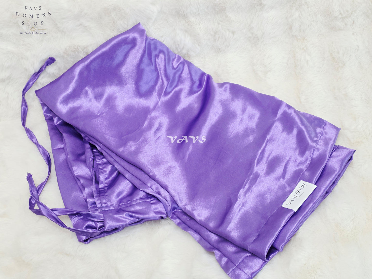 Imperial Lilac Purple Customized Satin Petticoat